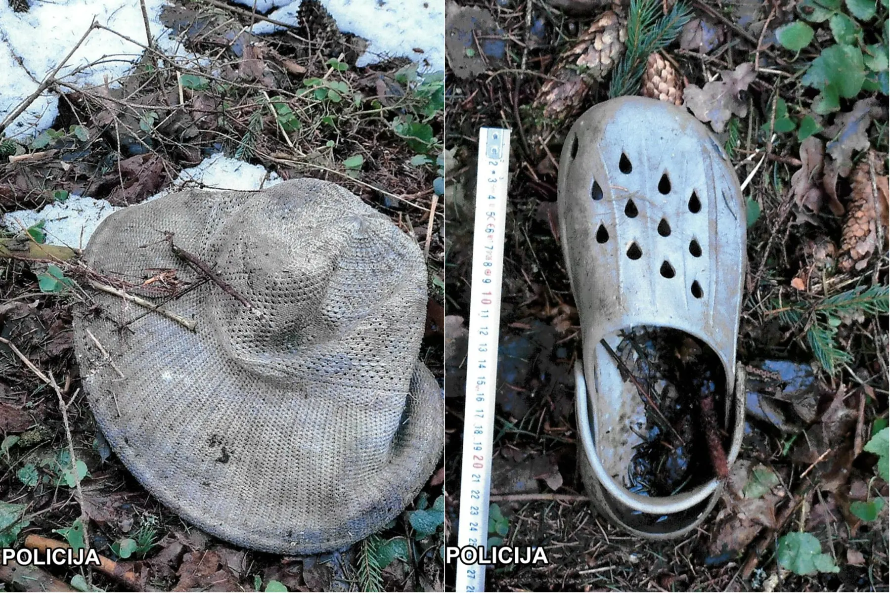 Rasti daiktai lavono