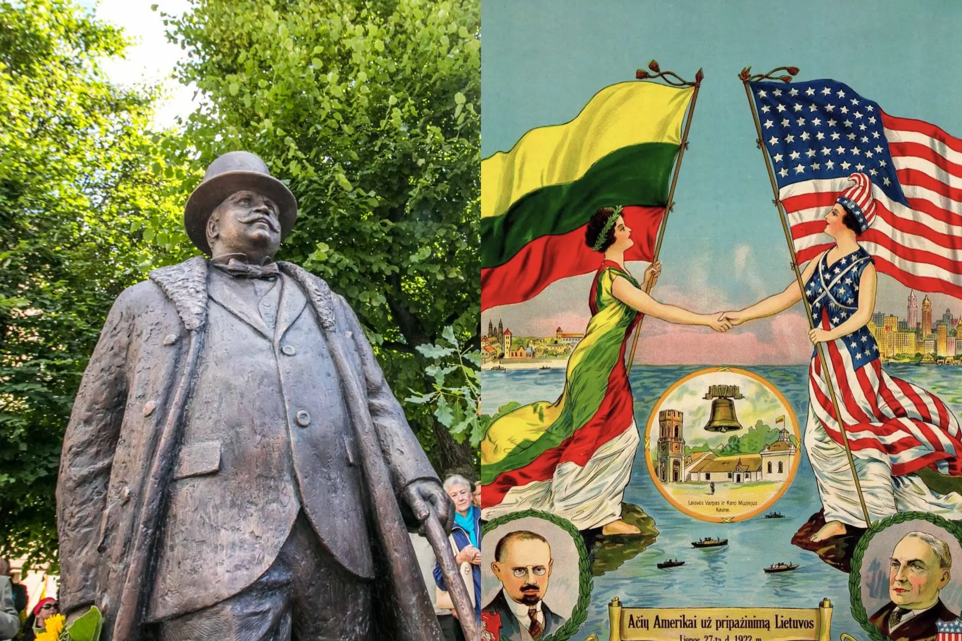 J. Vileišis, Laisvės varpas, JAV