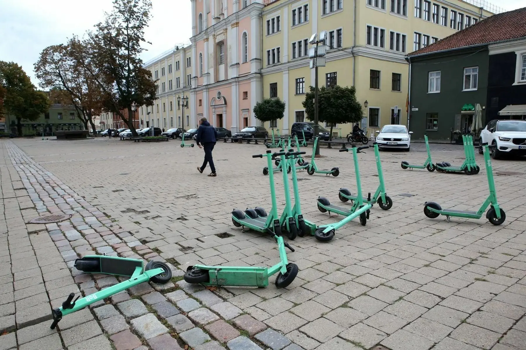 „Bolt“ elektriniai paspirtukai / M. Patašiaus nuotr.