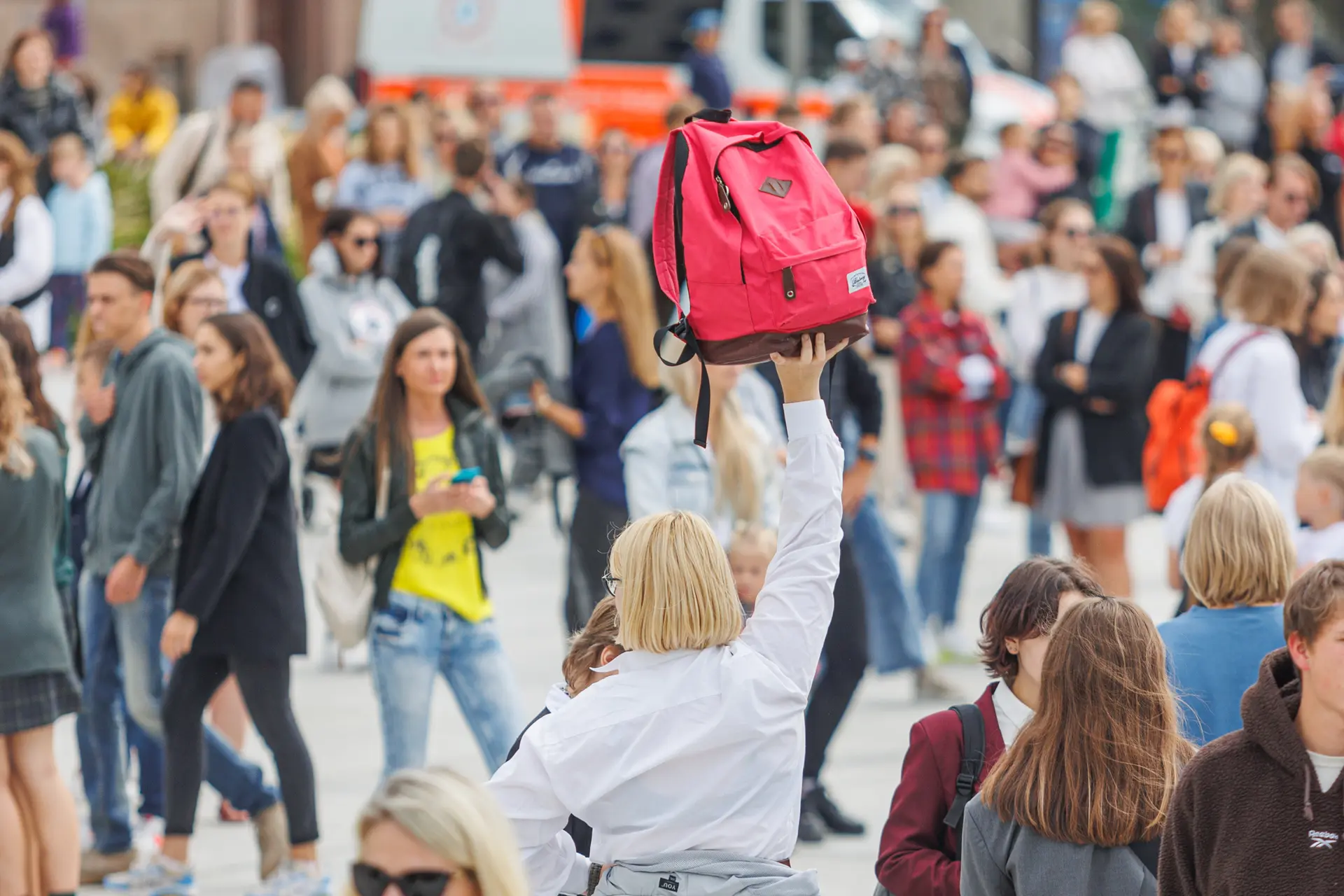 Universitetų eisena ir koncertas Vienybės aikštėje