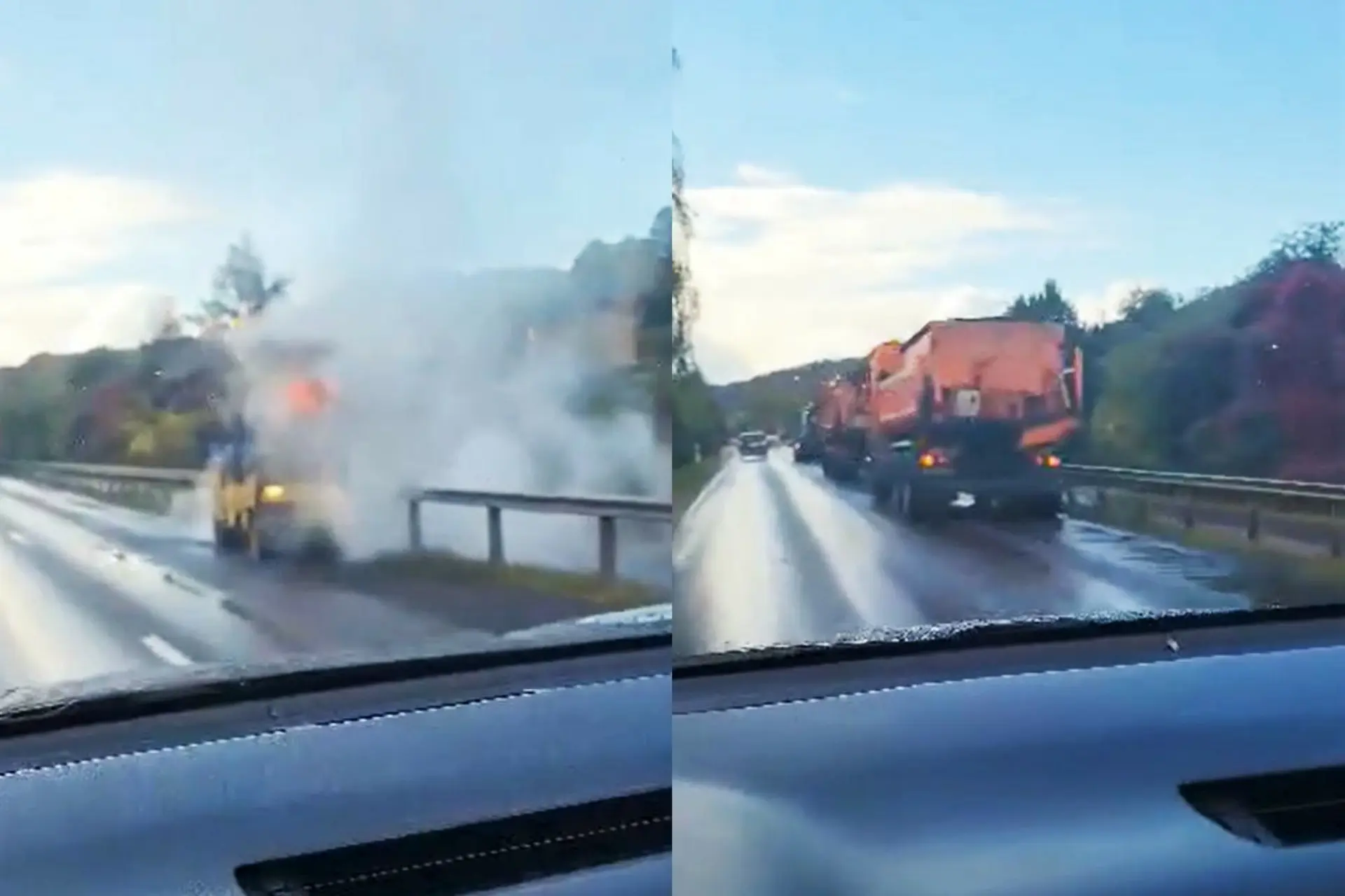 Panerių gatvėje klojamas asfaltas