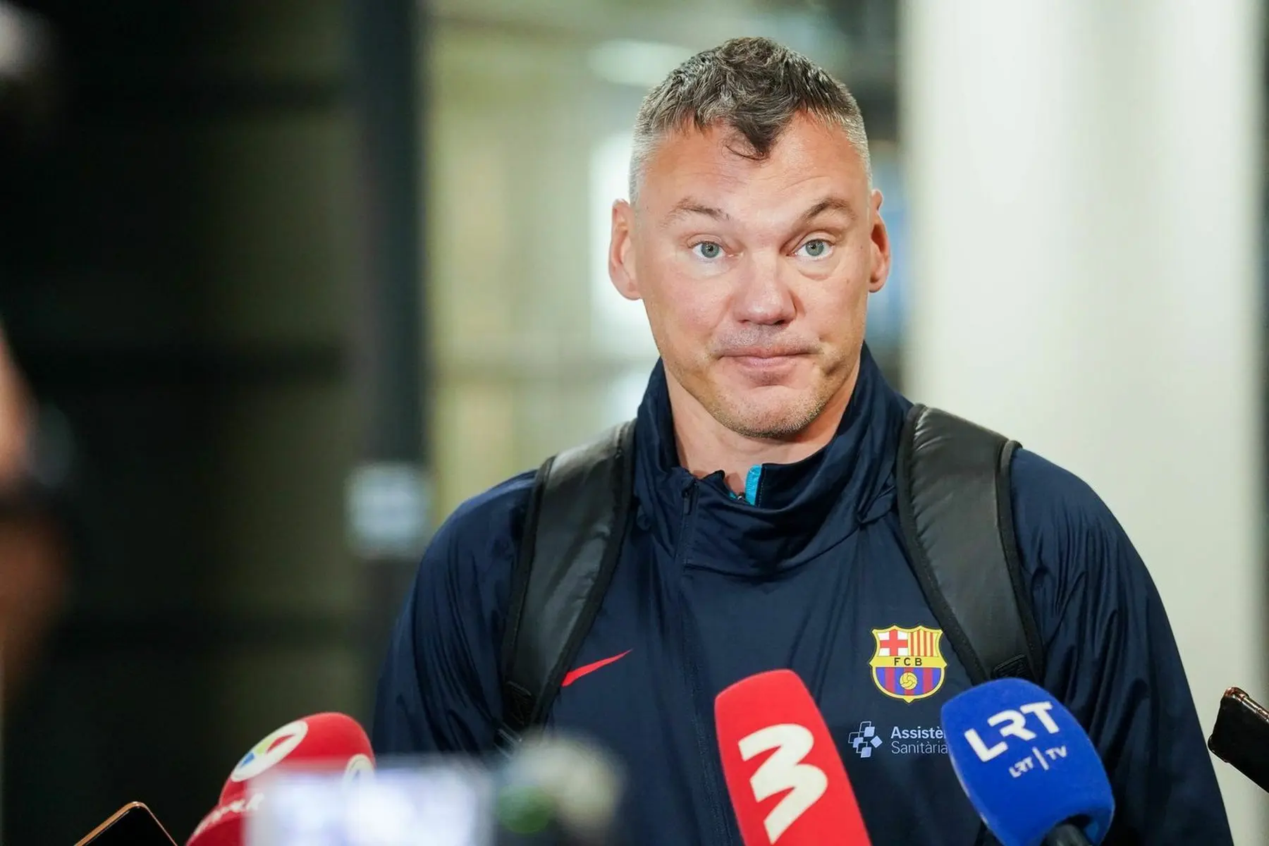 Š. Jasikevičius su komanda atvyko į Kauną