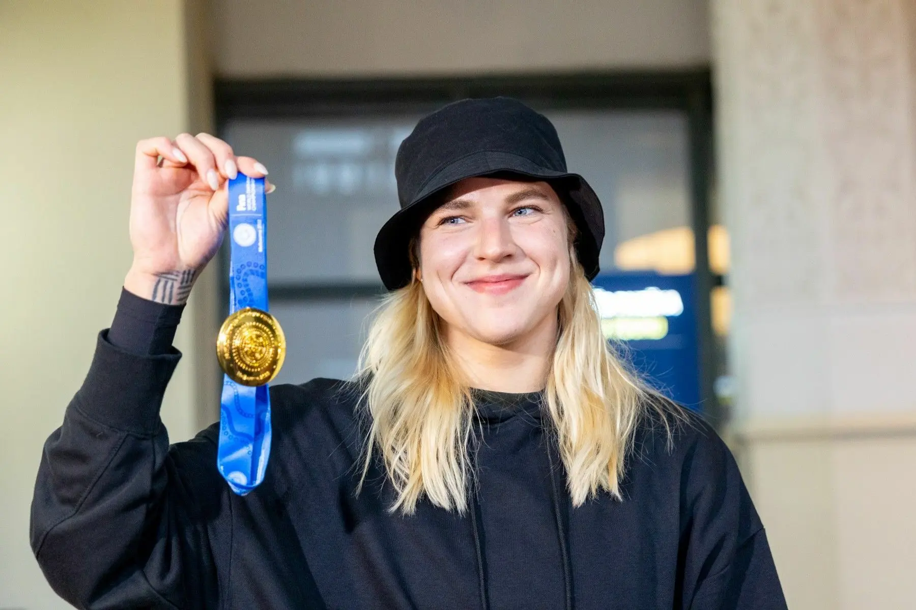 Rūta Meilutytė ir Danas Rapšys / DELFI nuotr.