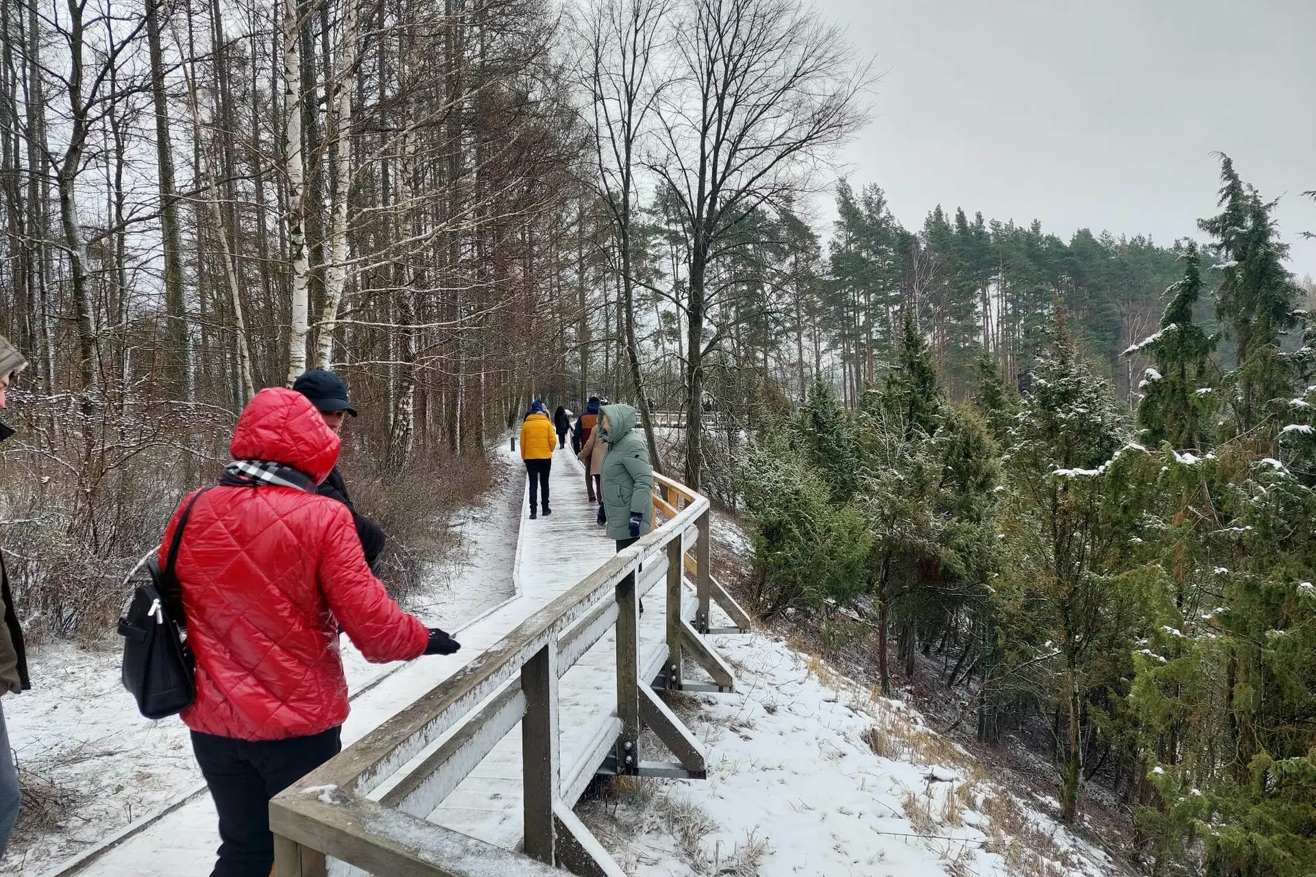 Atnaujintą Kadagių slėnio taką užplūdo kauniečiai