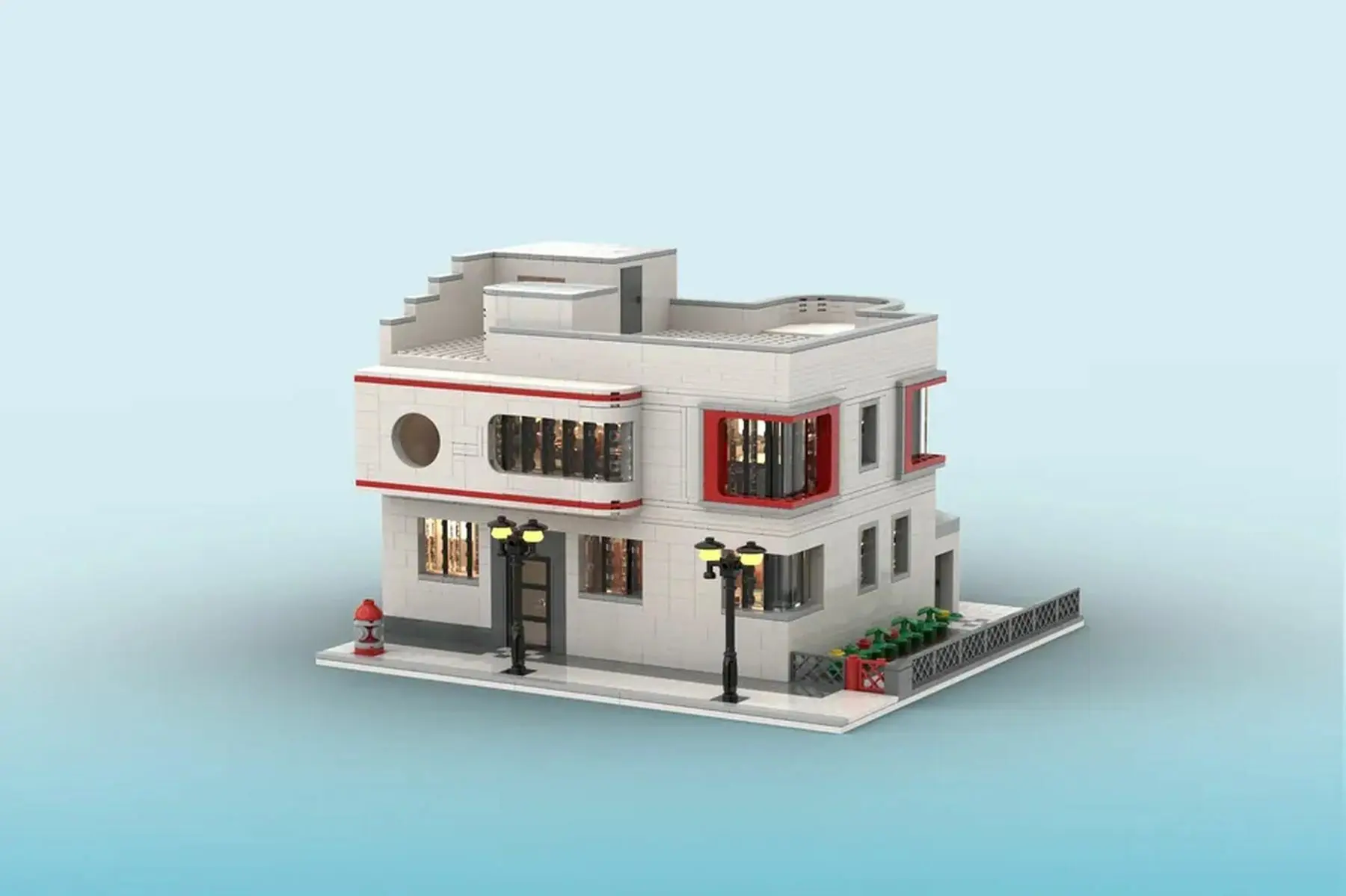 „Lego“ J. ir A. Iljinų namas
