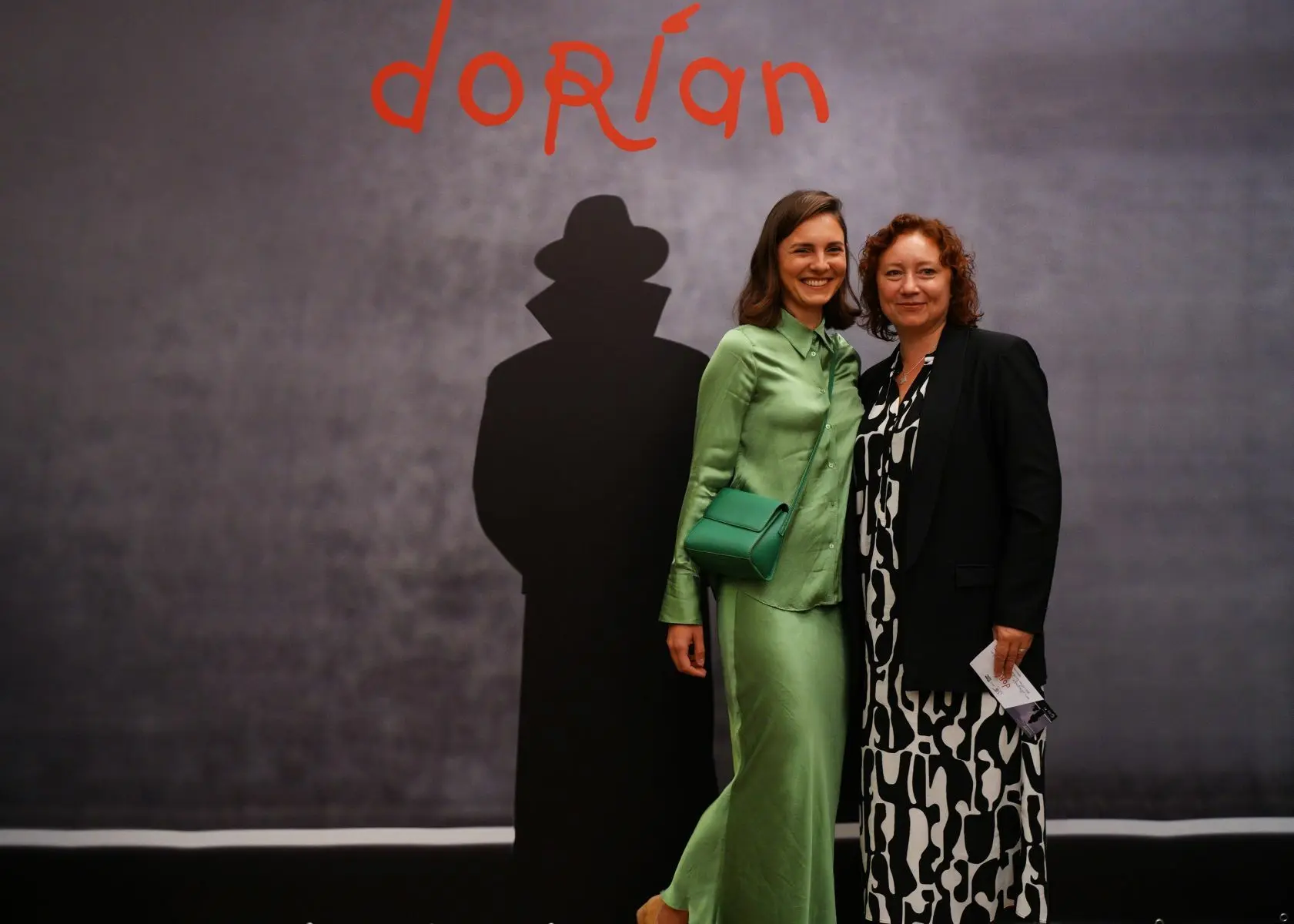 Doriano premjera, V. Vitkienė su Kaunas 2022 programos vadove Ana Kočegarova-Maj . M. Uldukio nuotr (1)