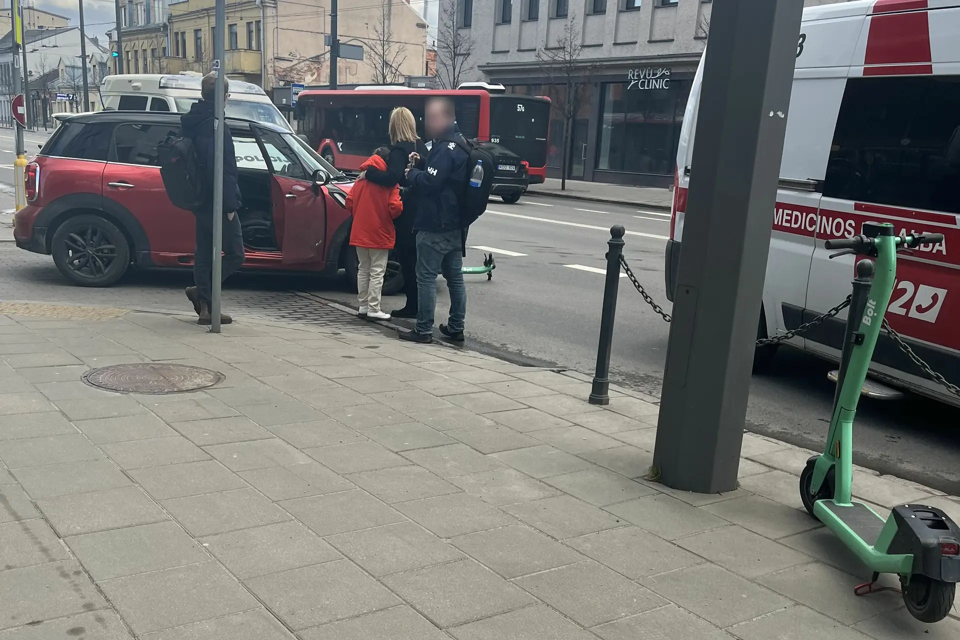 Vytauto prospekte partrenkta paspirtukininkė