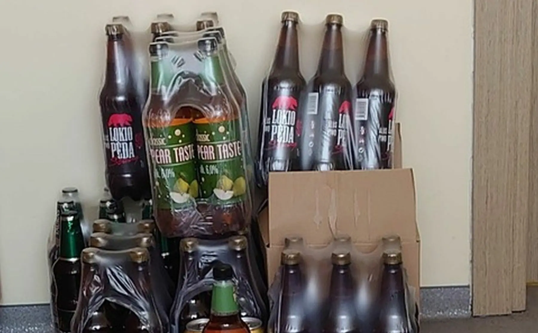 nelegali prekyba alkoholiu