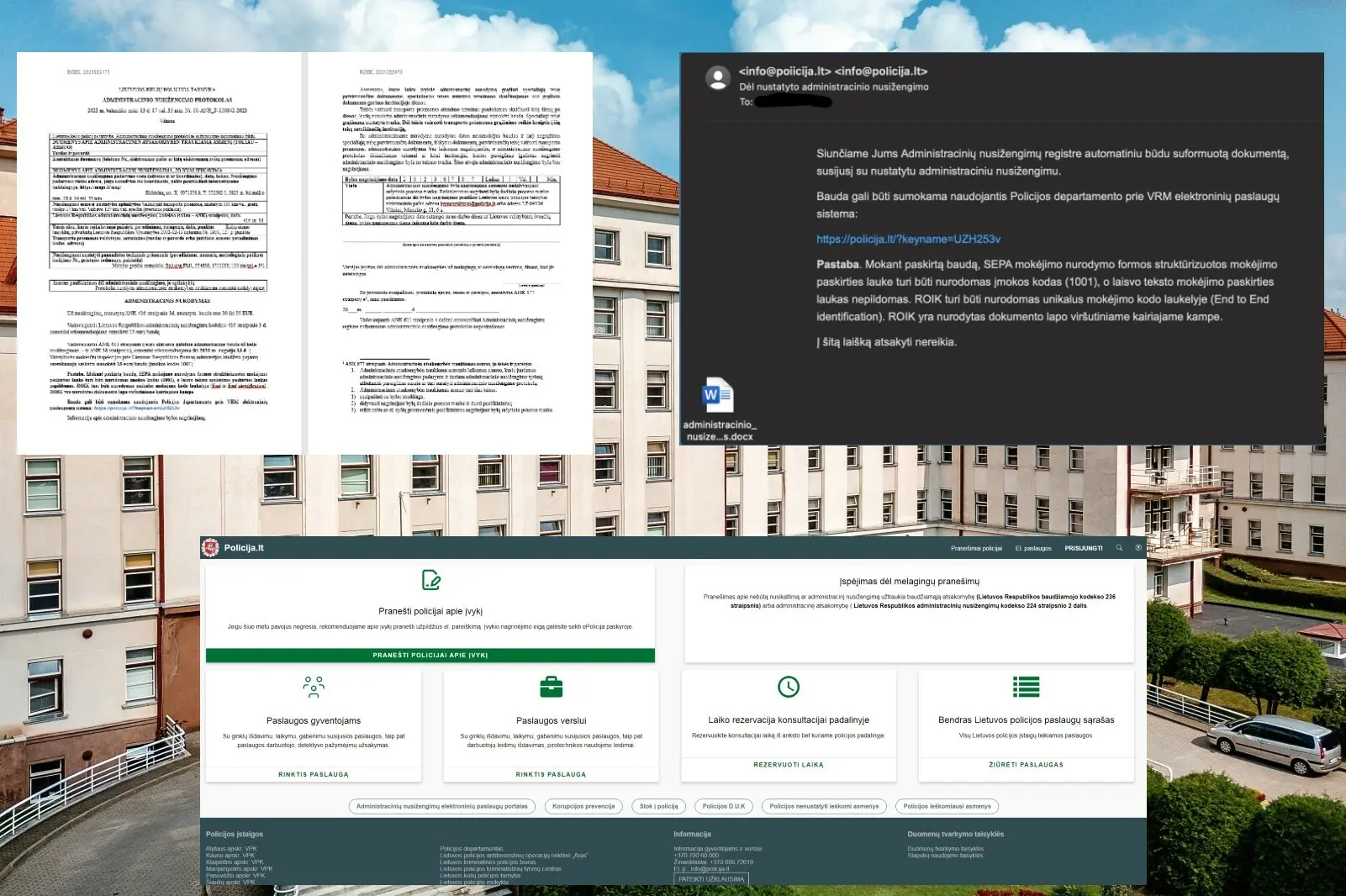 Apgaulingi pranešimai gydytojui