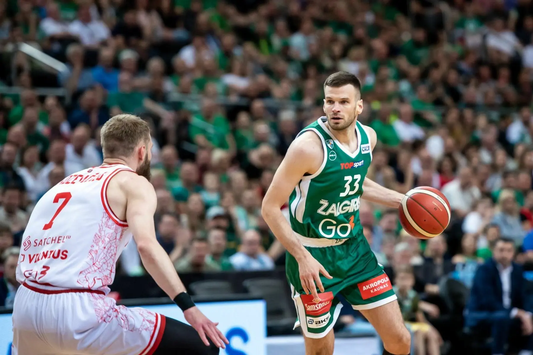 Ošiančioje namų arenoje „Žalgiris“ atsigriebė už skaudų pralaimėjimą Vilniuje