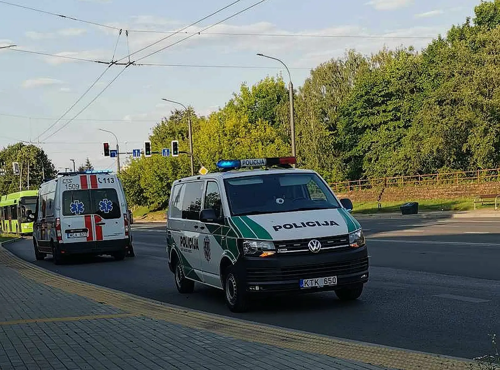 Eivenių gatvėje sumuštas pilietis