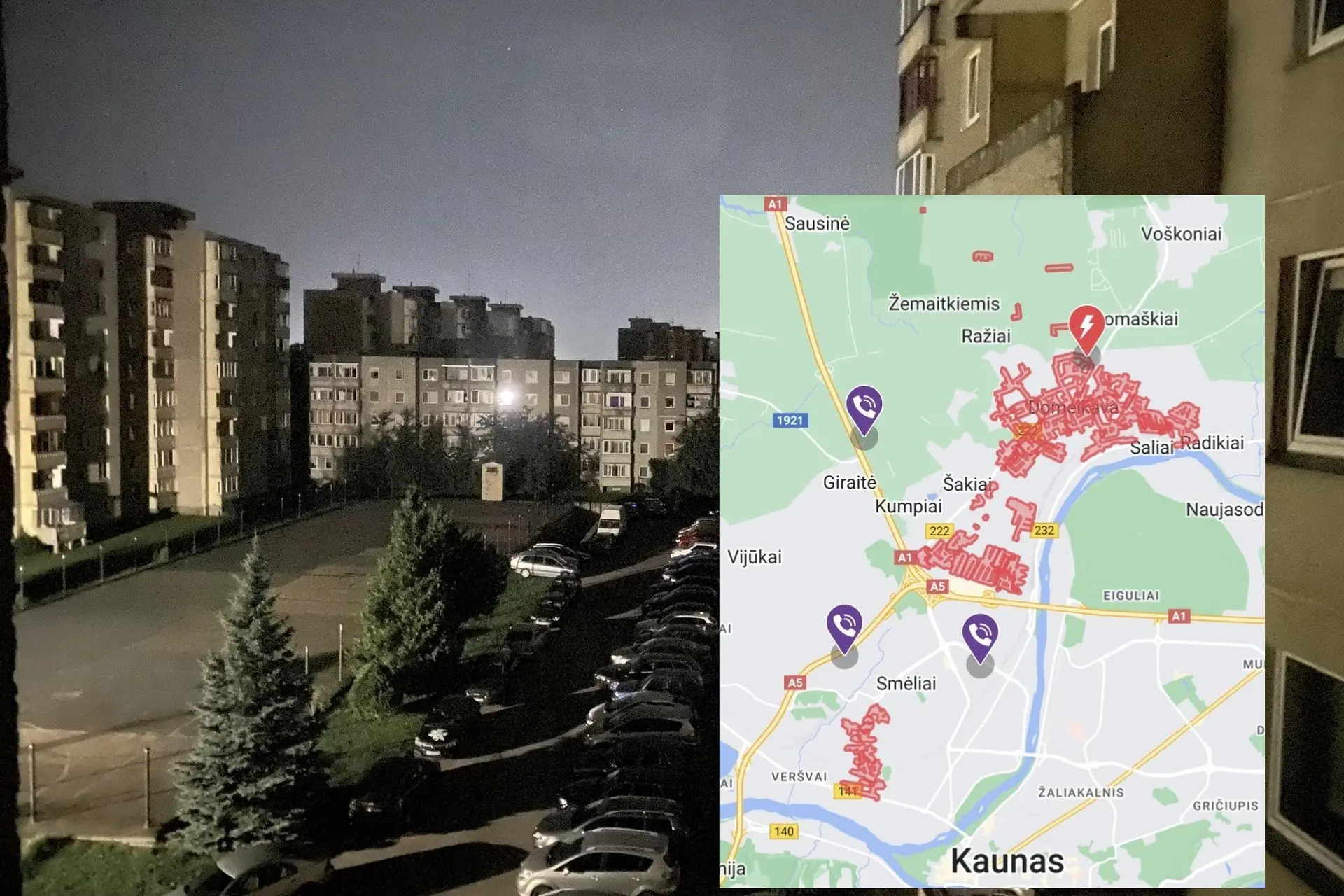 Dingusi elektra Kaune