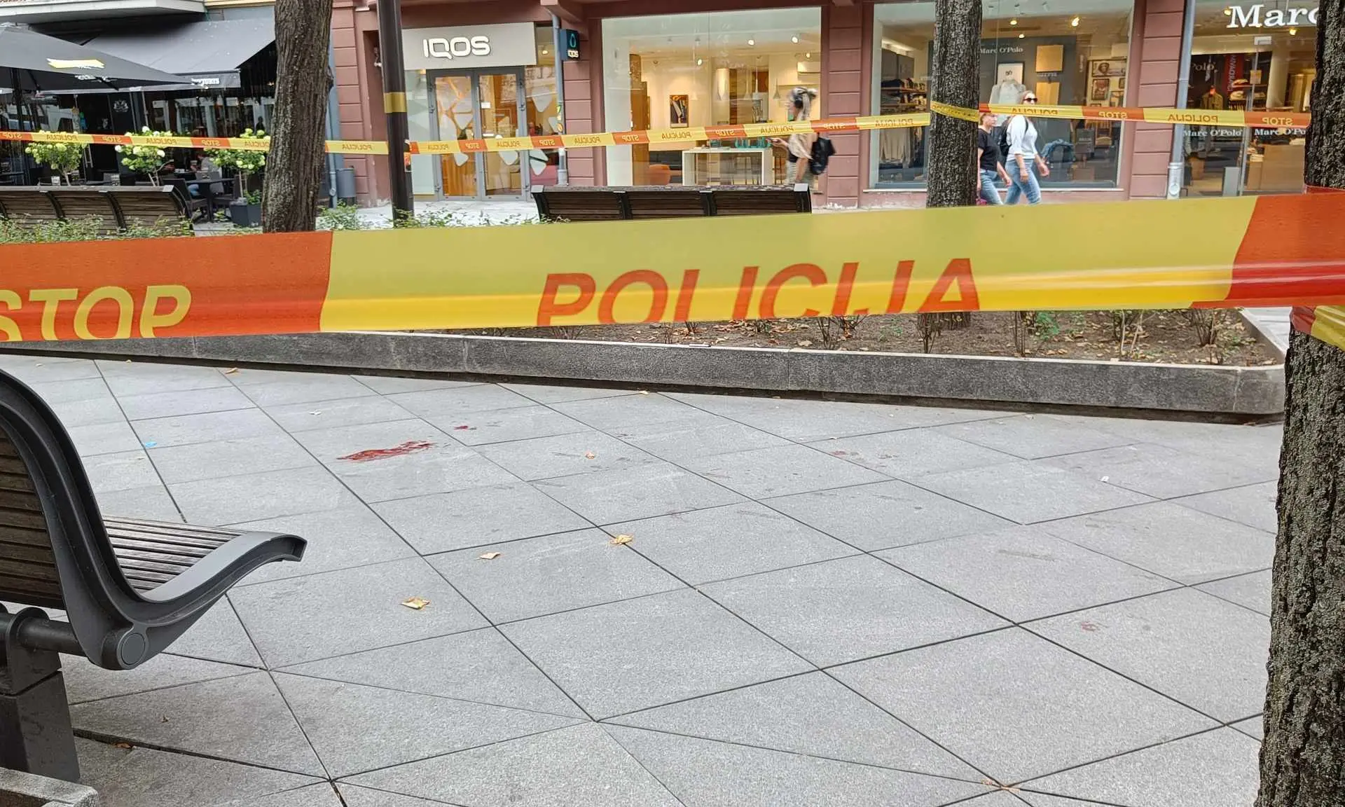 Muštynės Laisvės alėjoje
