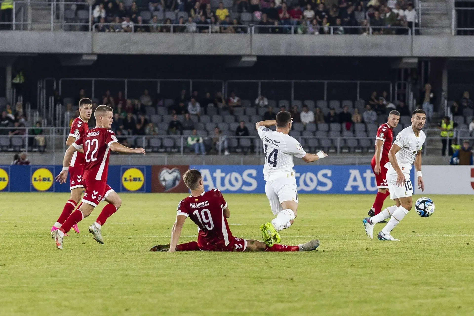 Europos čempionato atrankos rungtynės: Lietuva – Serbija