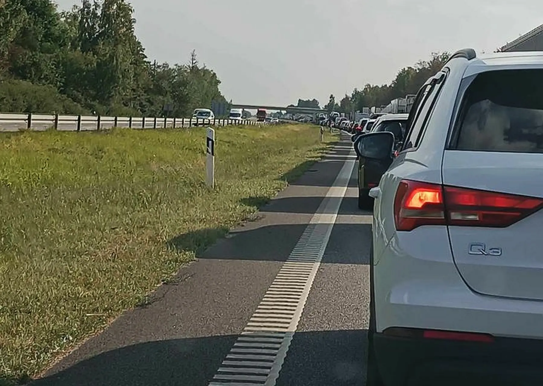 Spūstys Kaunas-Klaipėda kelyje