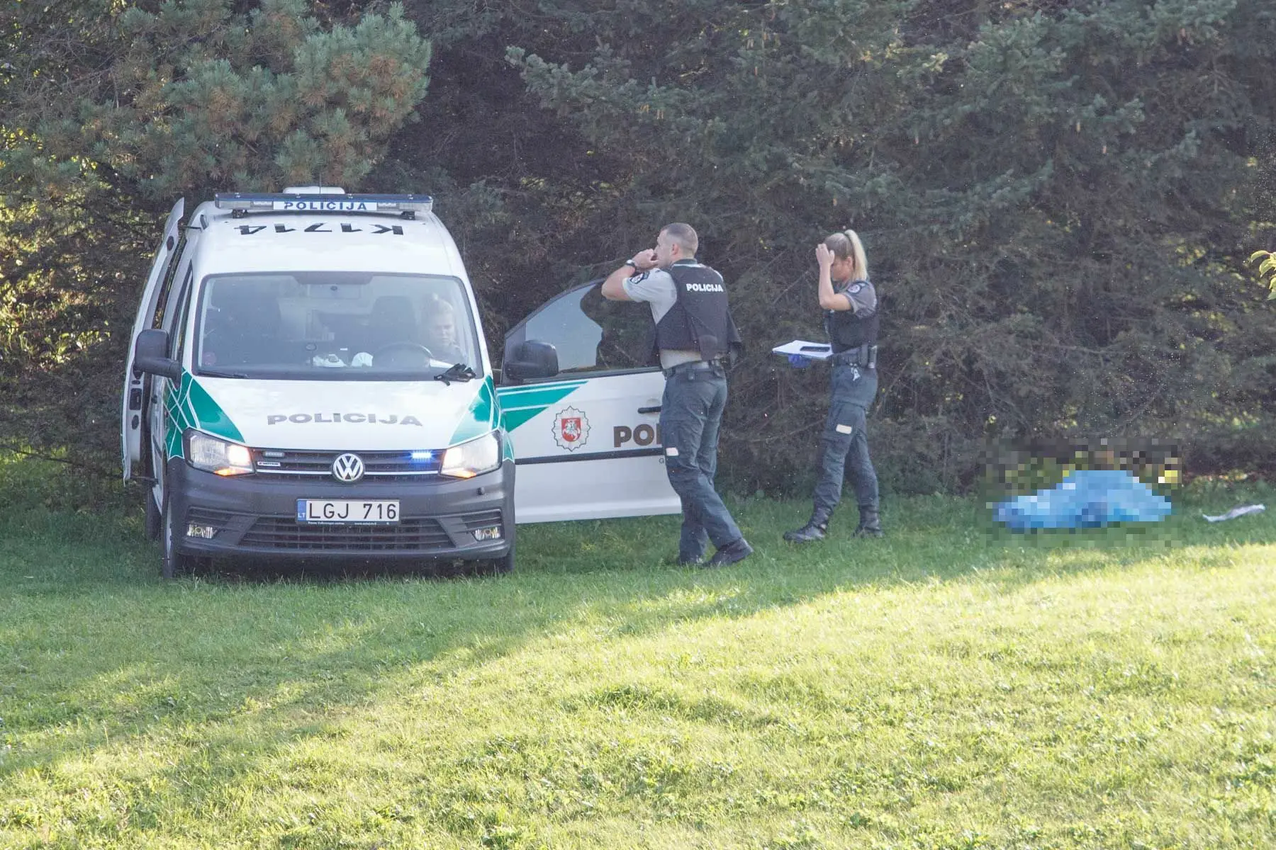 Lavonas, policija