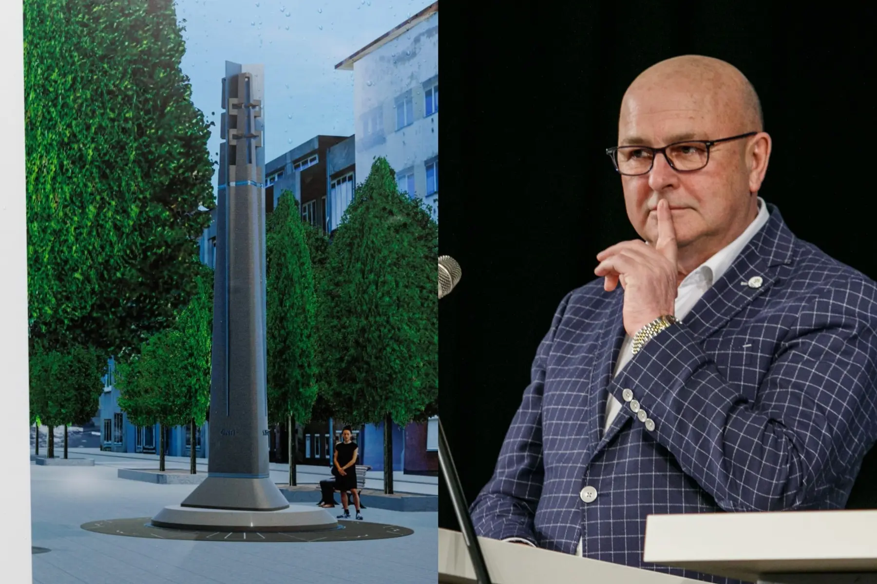 V. Matijošaitis, paminklas Lietuvos policijai