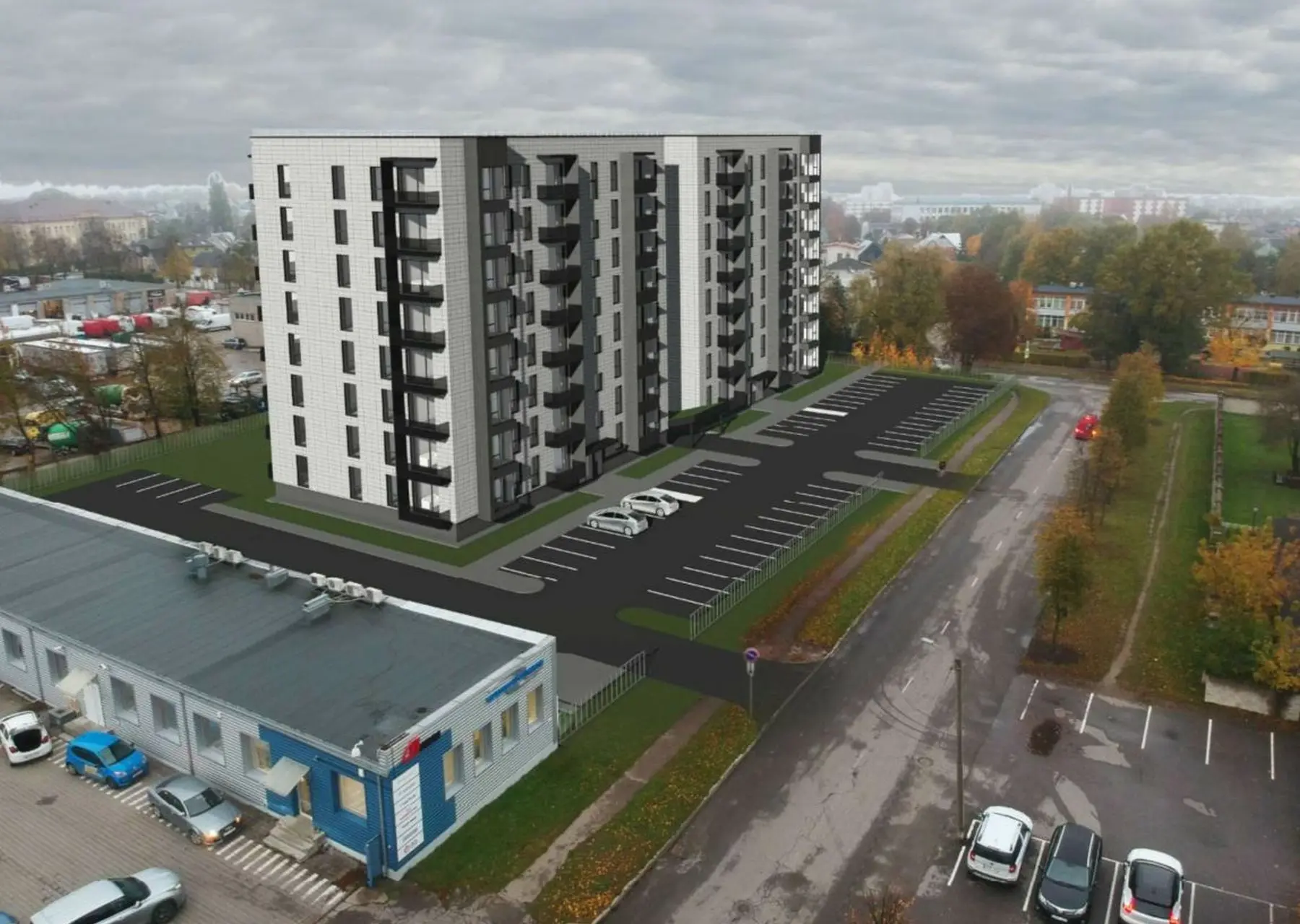 Mituvos gatvėje projektuojami daugiabučiai