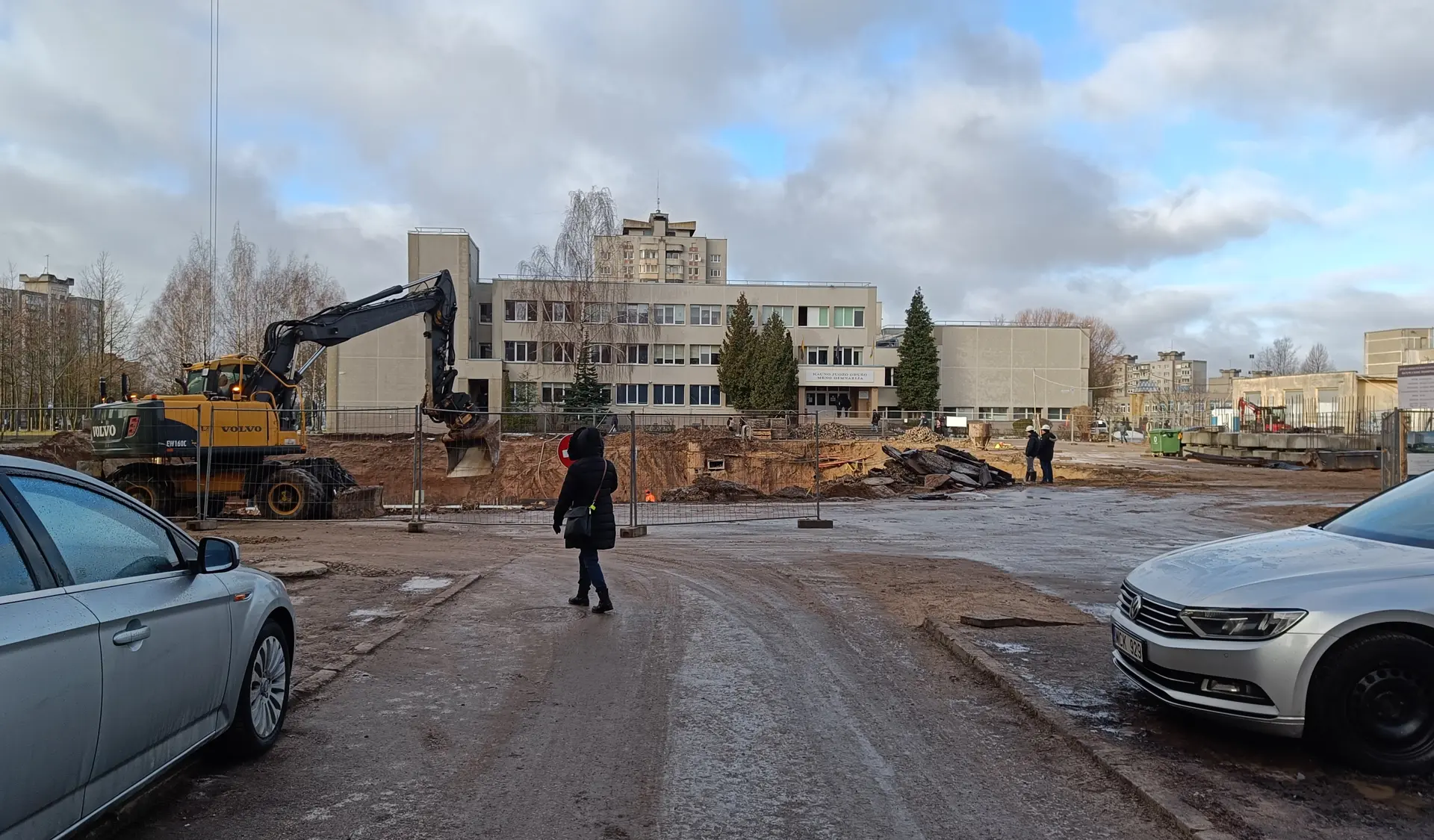 Šilainių baseino statyba