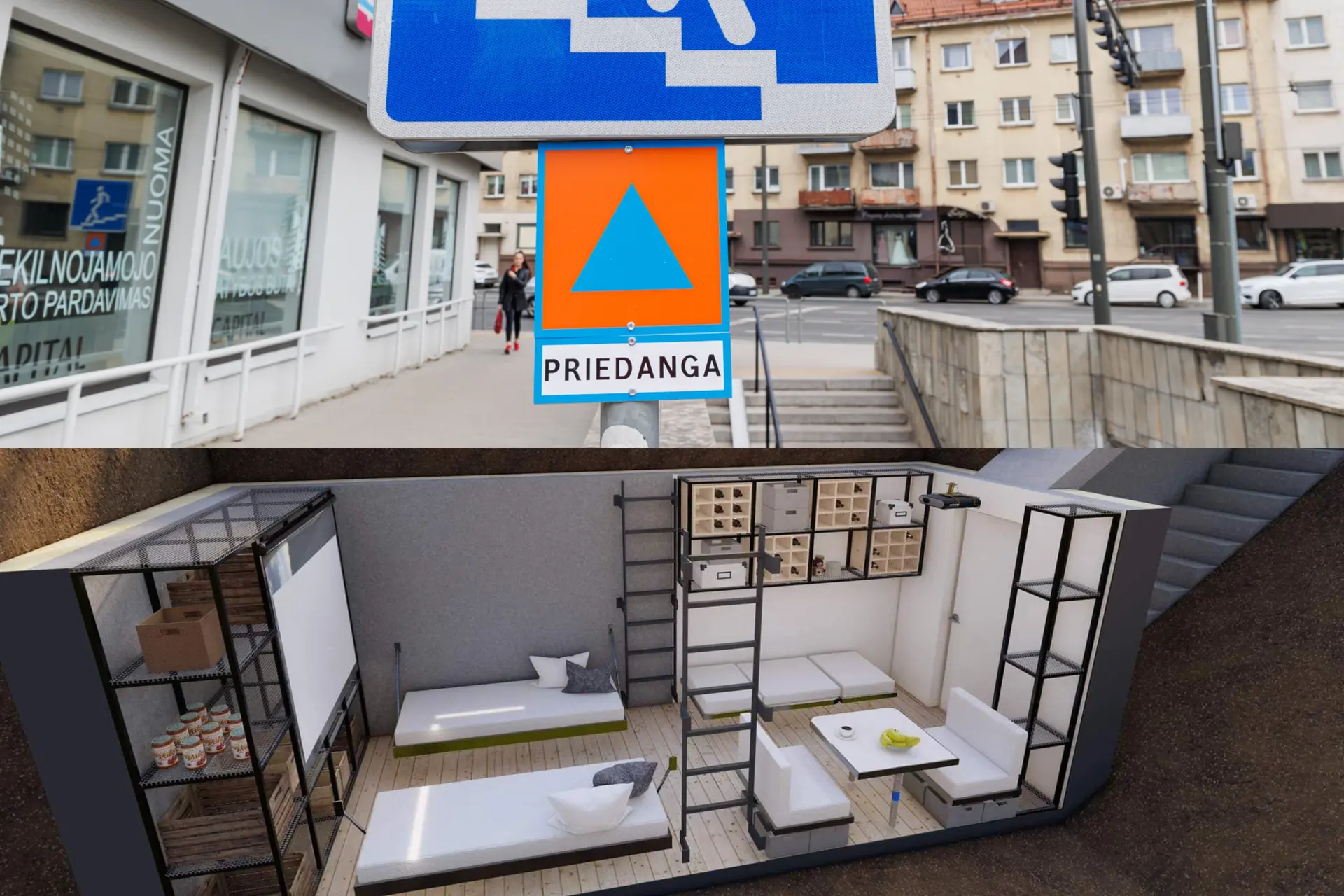 Slėptuvė su kino teatru