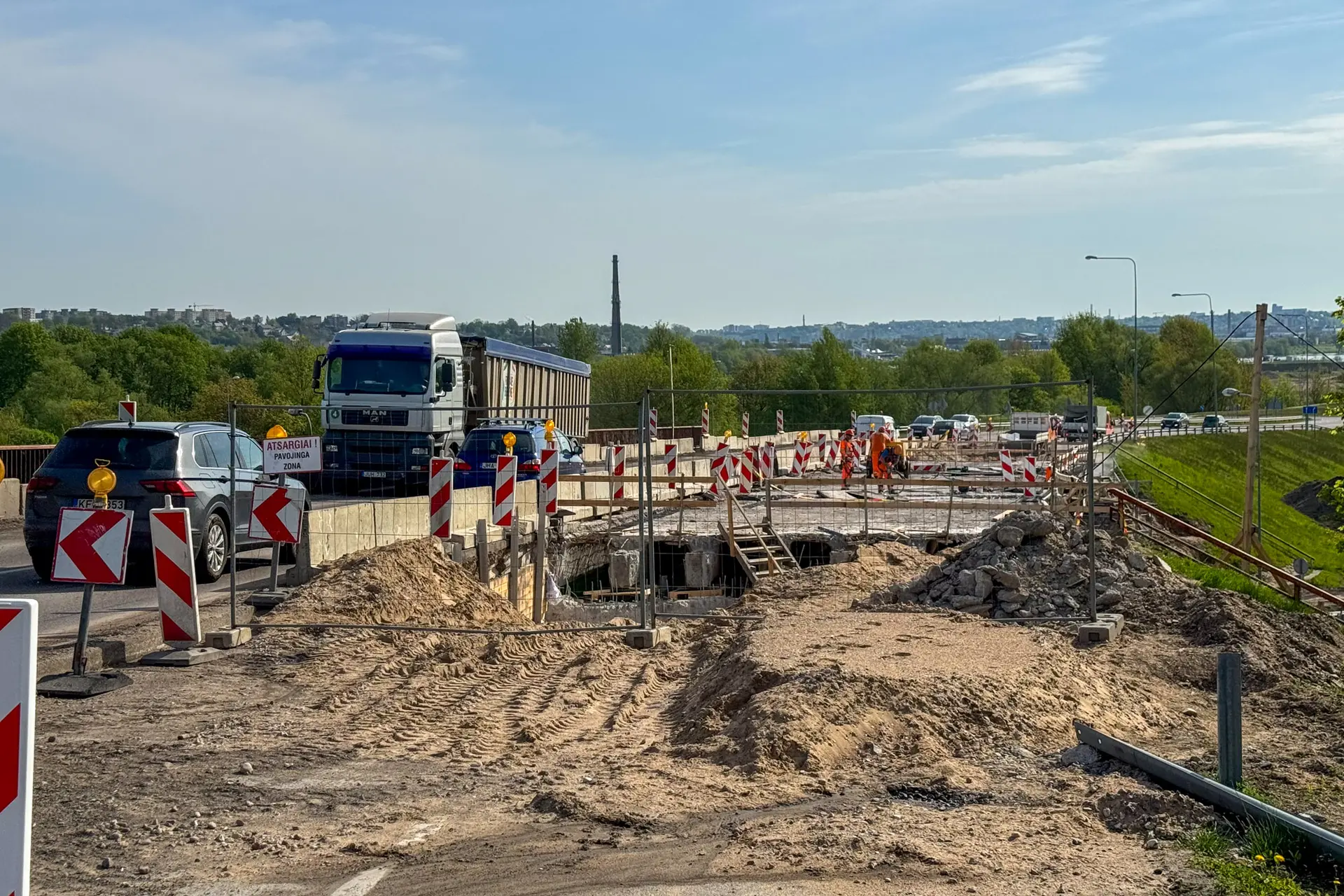 Marvelės viadukas bus uždarytas / Kas vyksta Kaune nuotr.