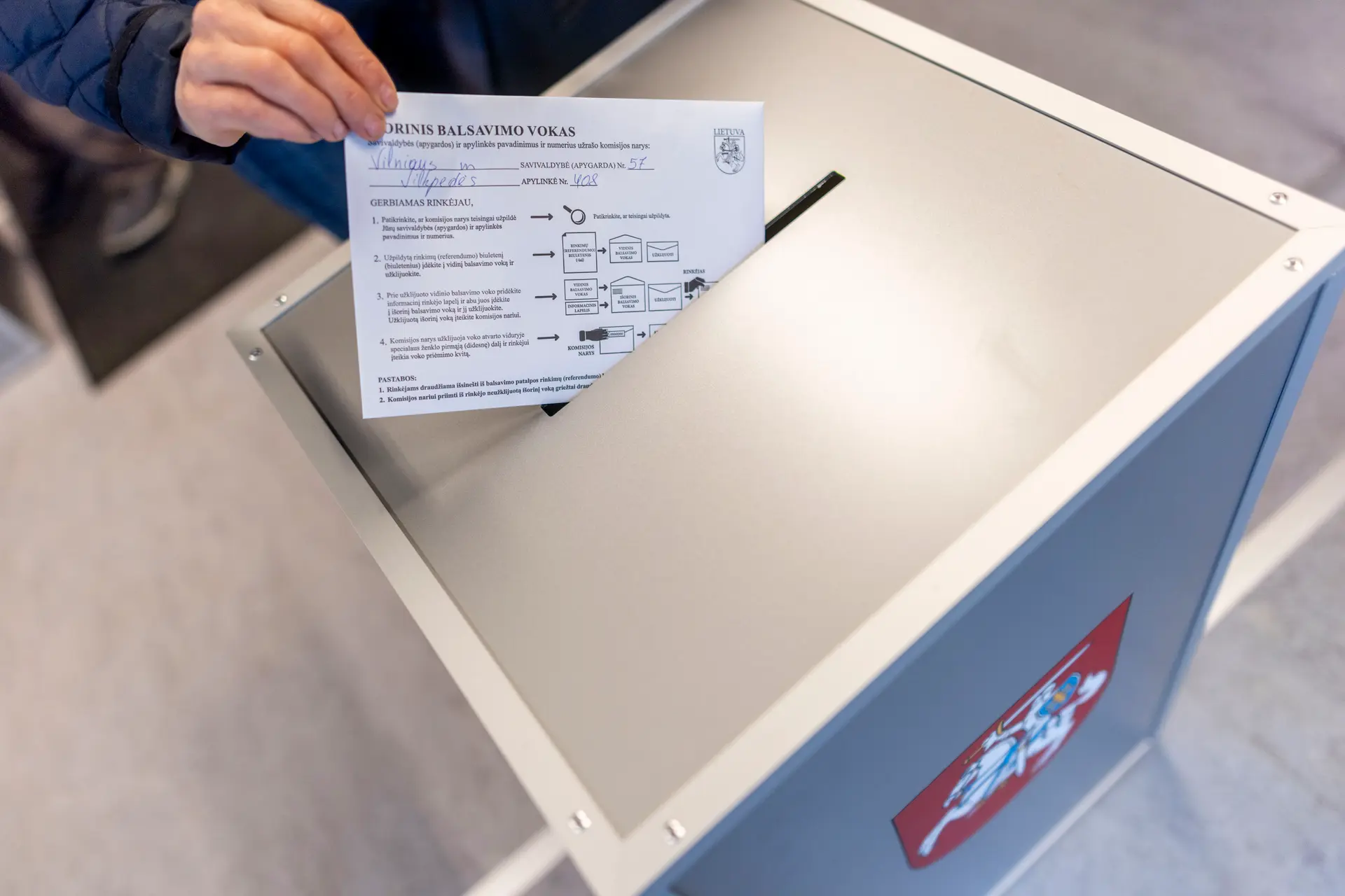 Rinkimai, balsavimas, balsadėžė, rinkimų biuletenis