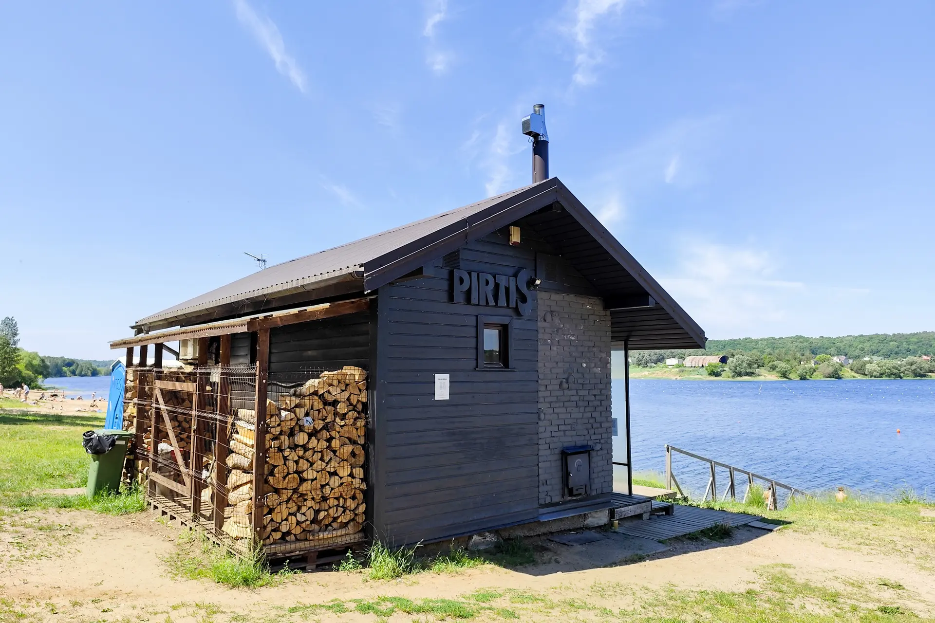Lampėdžių pirtis / R. Tenio nuotr.