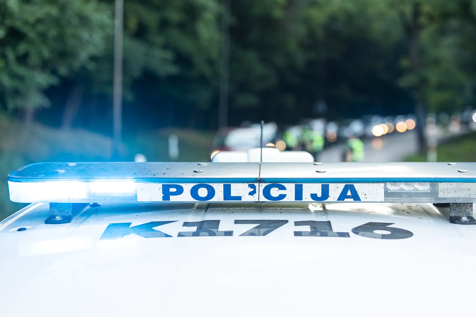 Policijos reidas / R. Tenio nuotr.