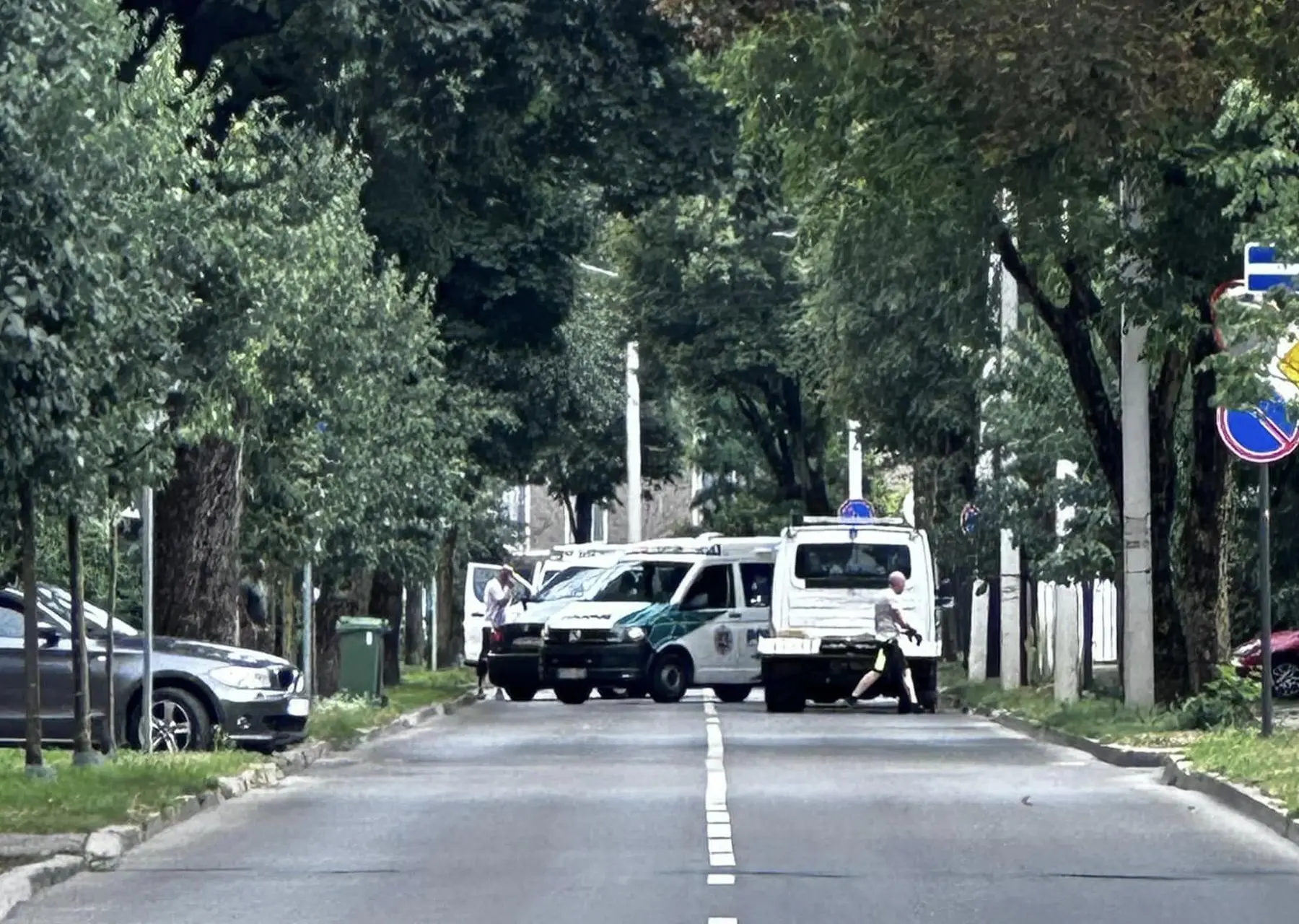 Eismo įvykis Aušros ir Aukštaičių g. sankryžoje / Skaitytojo nuotr,