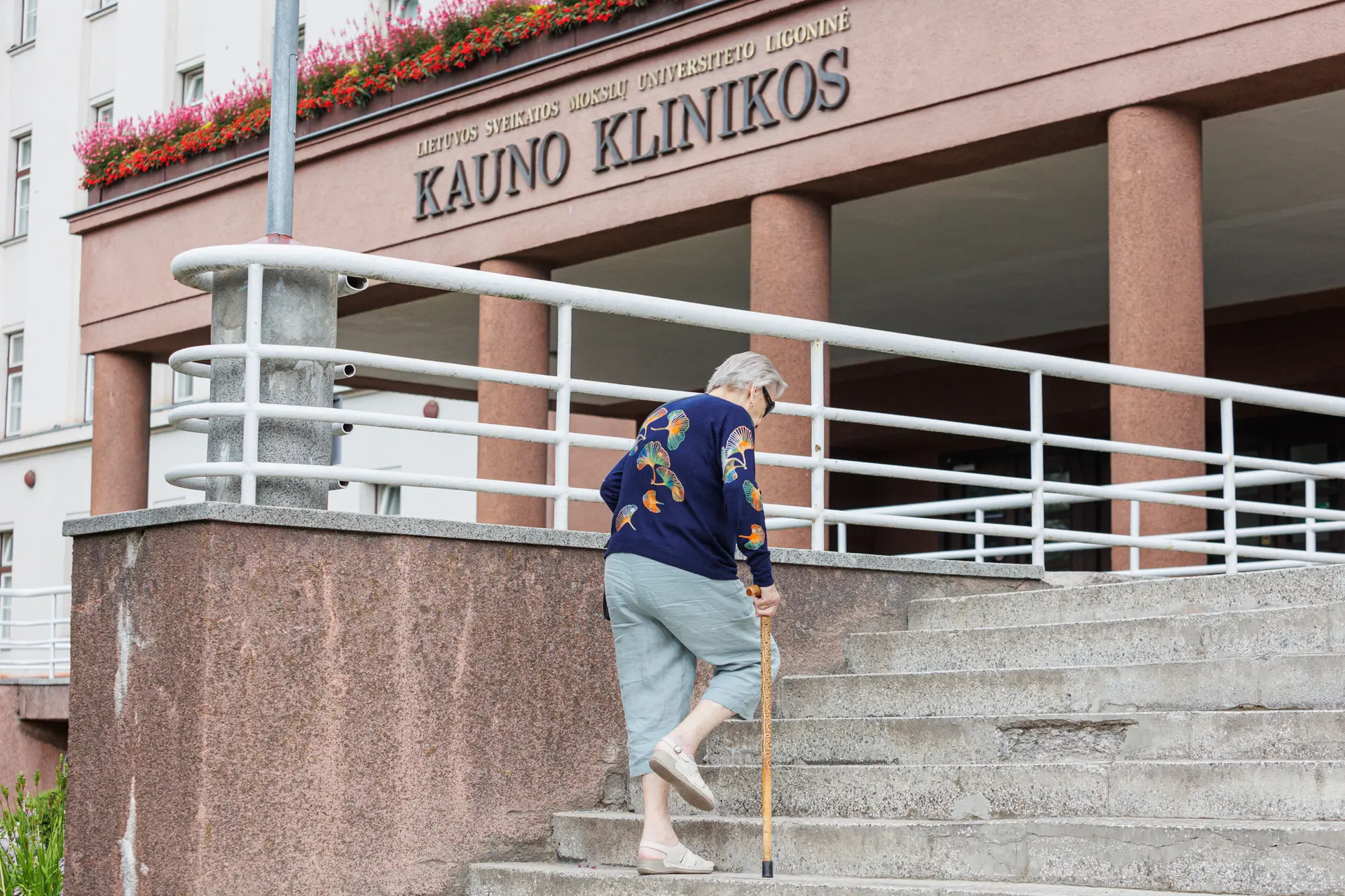Kauno klinikų elektrinis autobusas / R. Tenio nuotr.