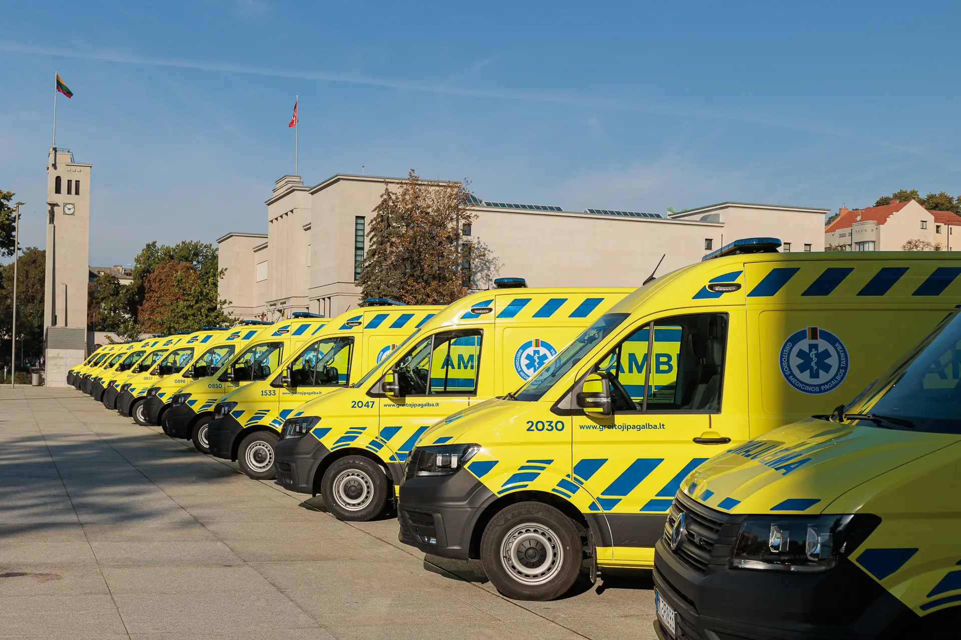 Pristatyti nauji GMP automobiliai / R. Tenio nuotr.