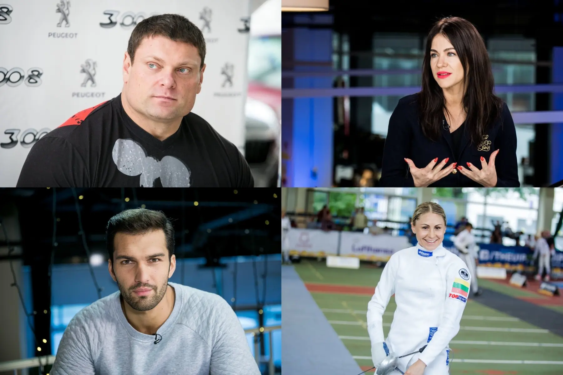 Žydrūnas Savickas, Aistė Pilvelytė, Žilvinas Tratas, Laura Asadauskaitė-Zadneprovskienė / DELFI nuotre.