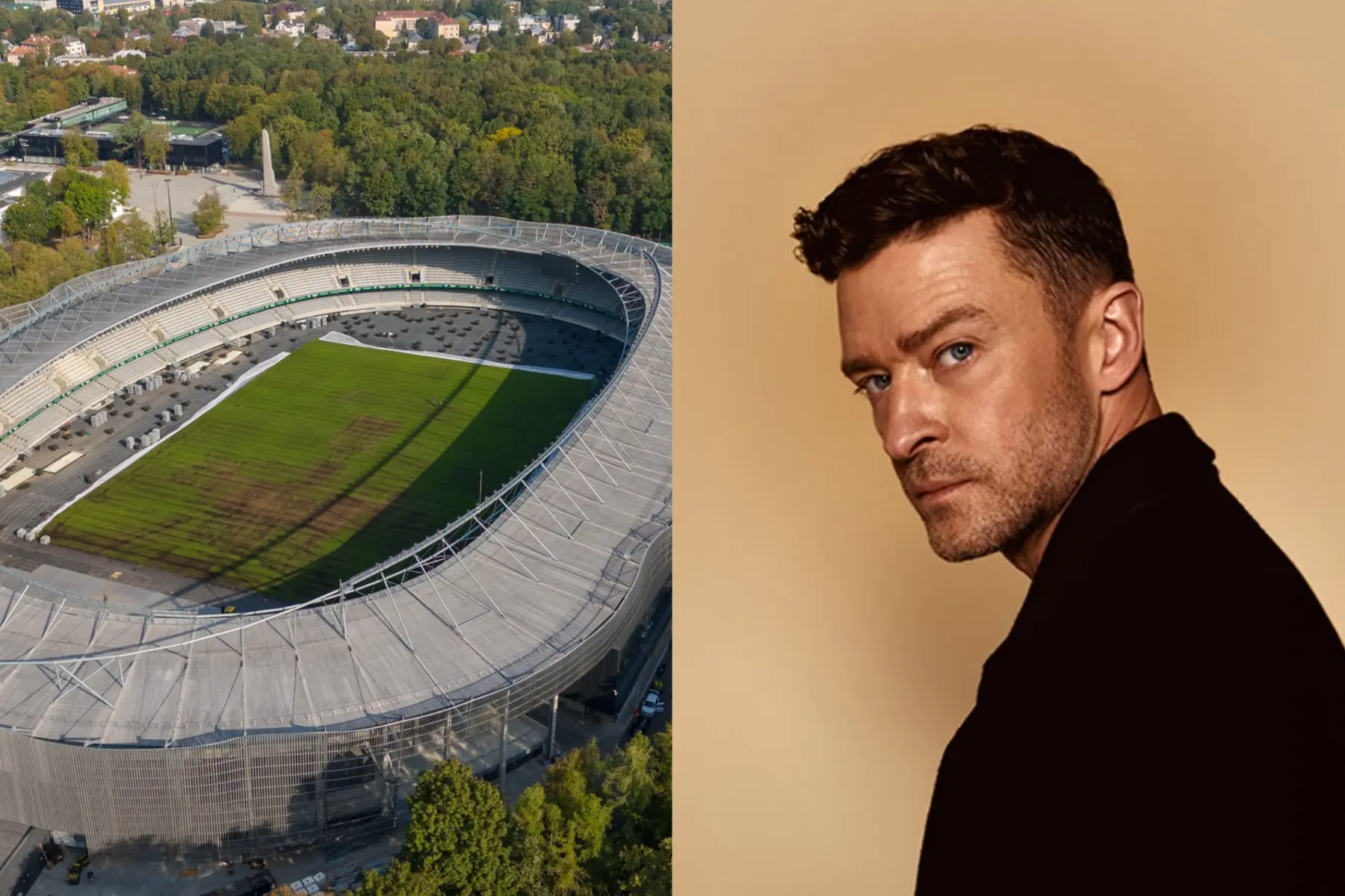 J. Timberlake koncertas vėl veja futbolo rinktinę iš Dariaus ir Girėno stadiono