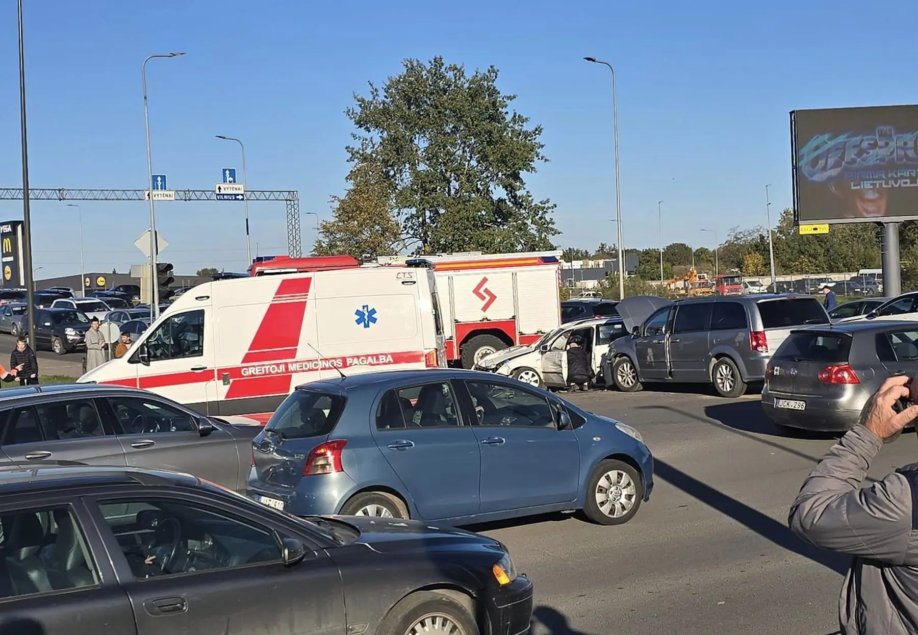 Avarija Kuršių g
