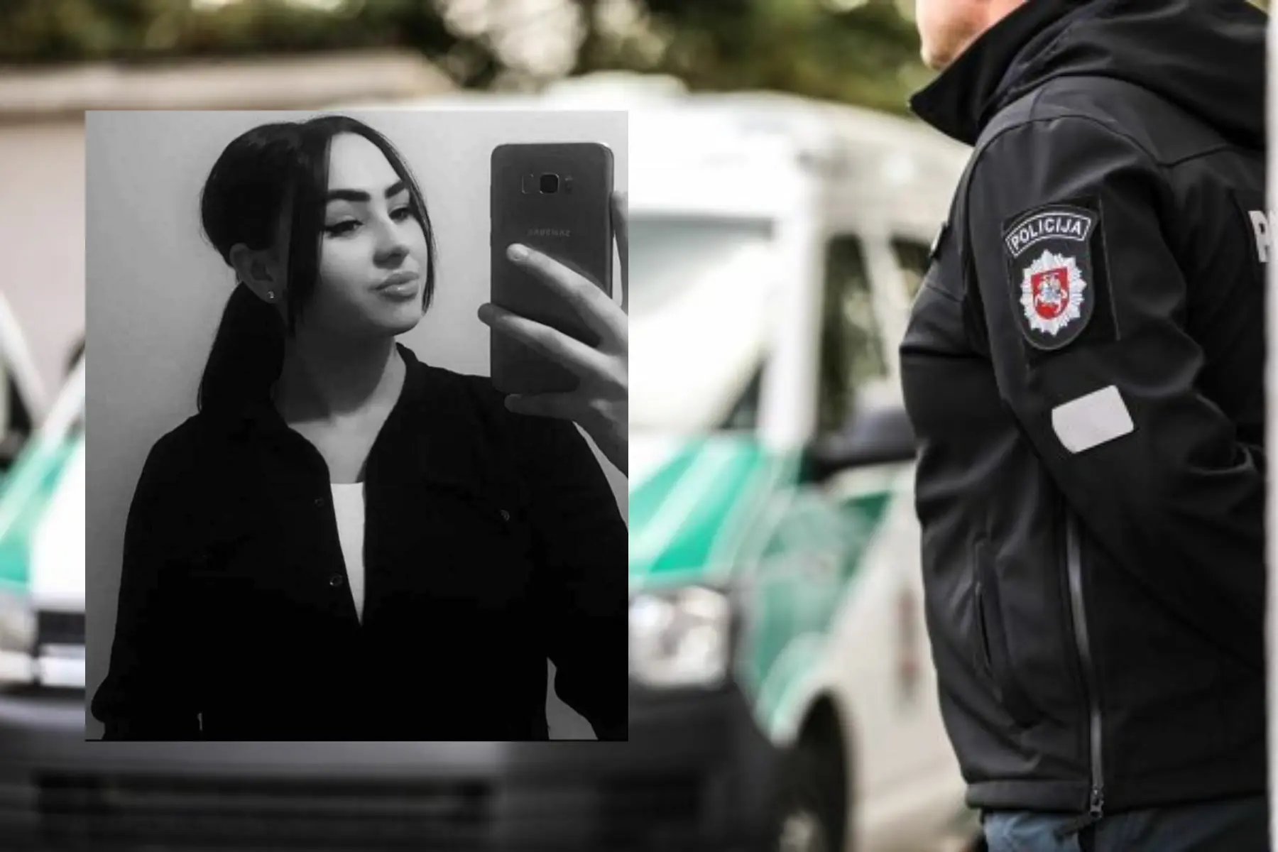 ieškoma mergina