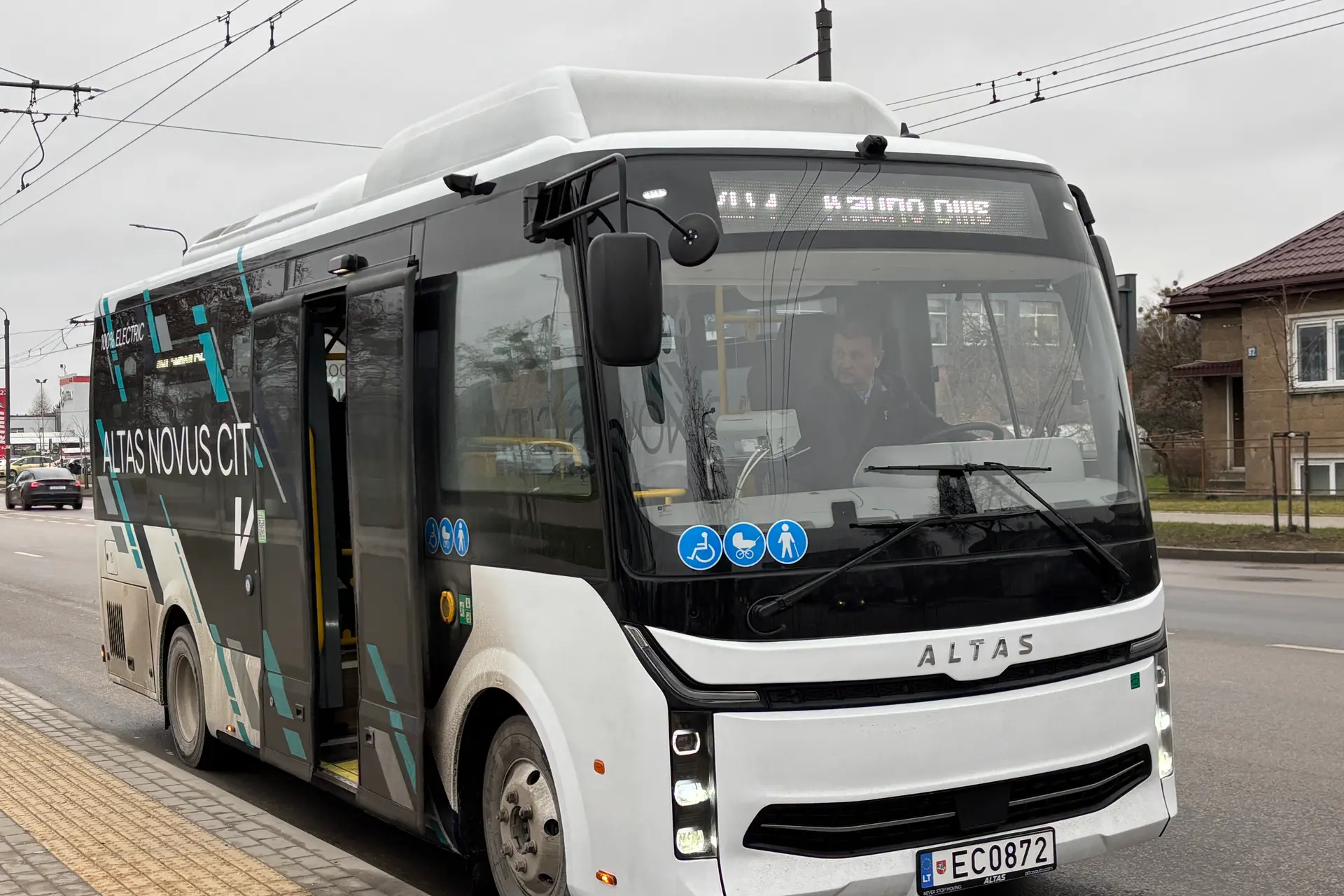 Elektrinis autobusas „Altas Novus City V7“ / „Kauno autobusų“ nuotr.
