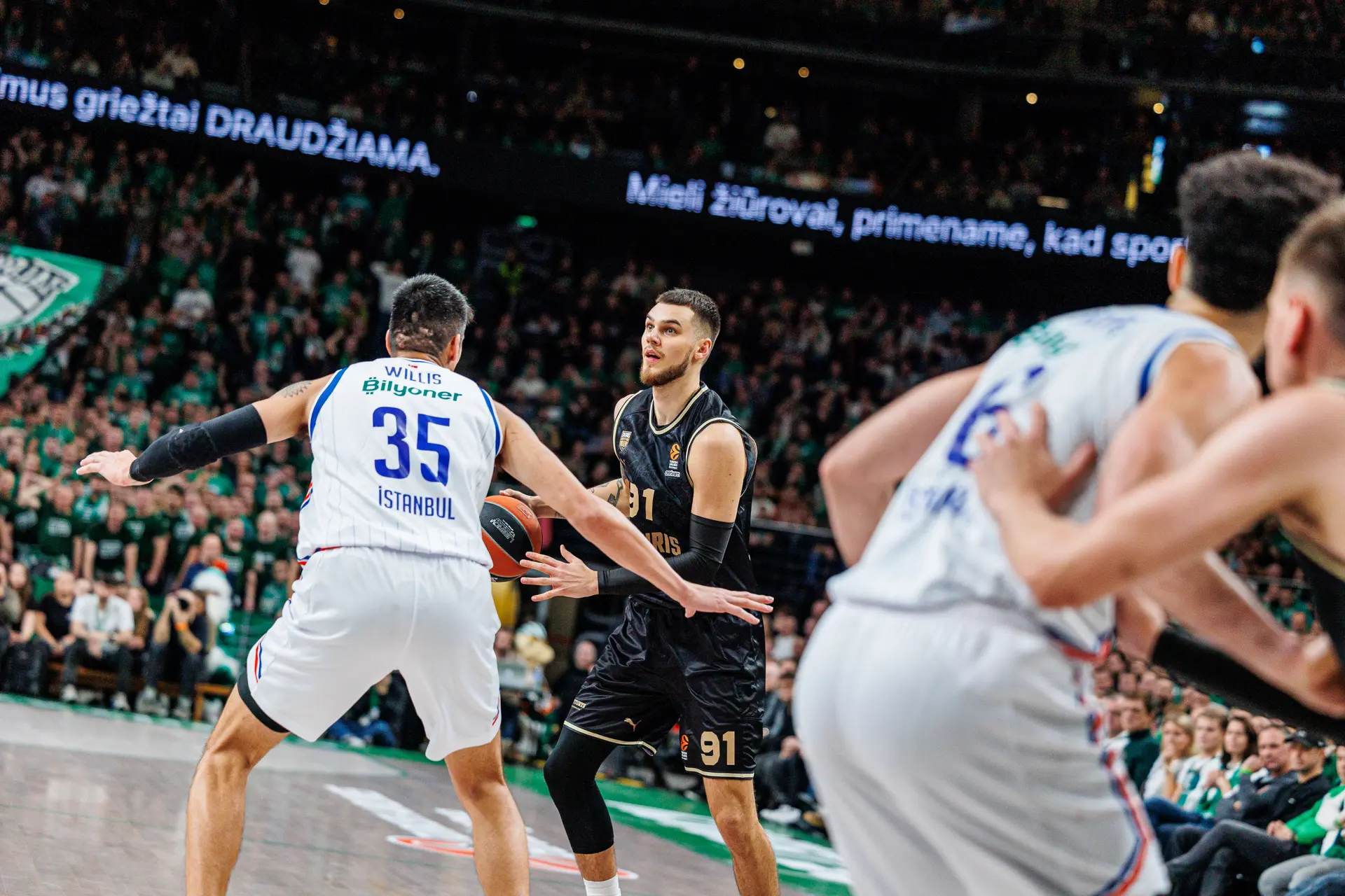 Kauno „Žalgiris“ - Stambulo „Anadolu Efes“ / E. Ovčarenko / BNS nuotr.