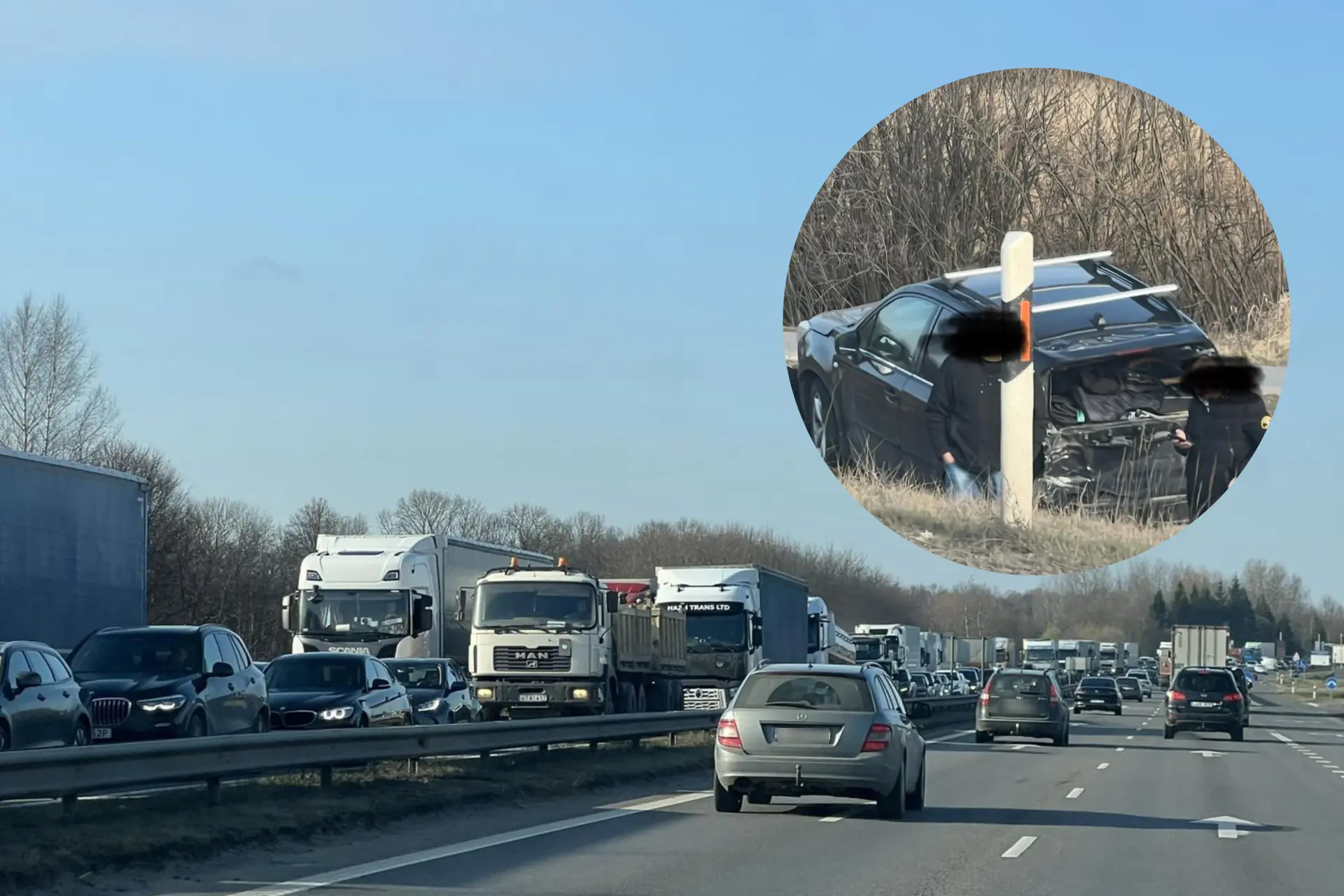P. Skučas pasidalino, kas ryte įvyko Kauno aplinkkelyje