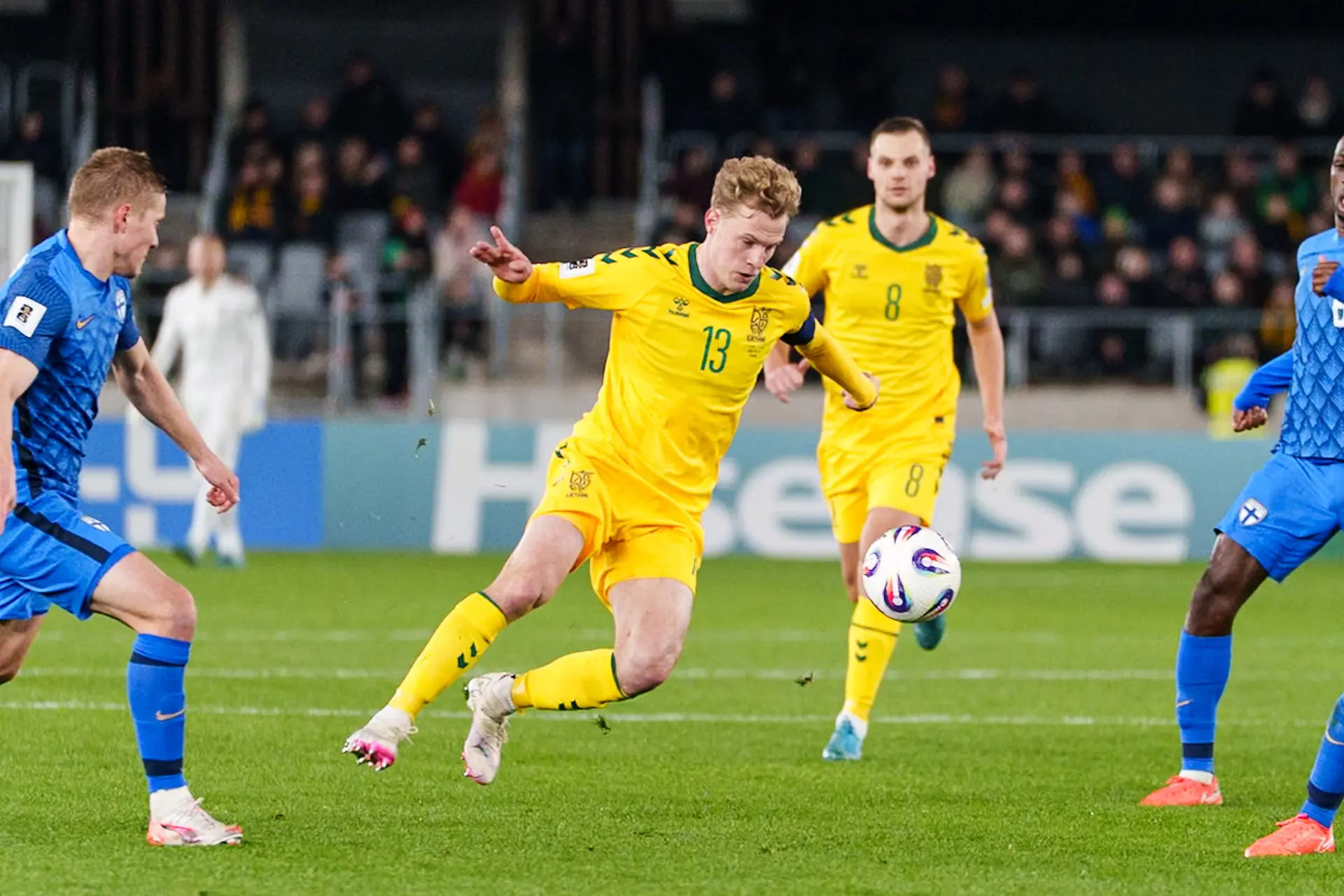 Futbolas: Lietuva – Suomija / R. Tenio nuotr.
