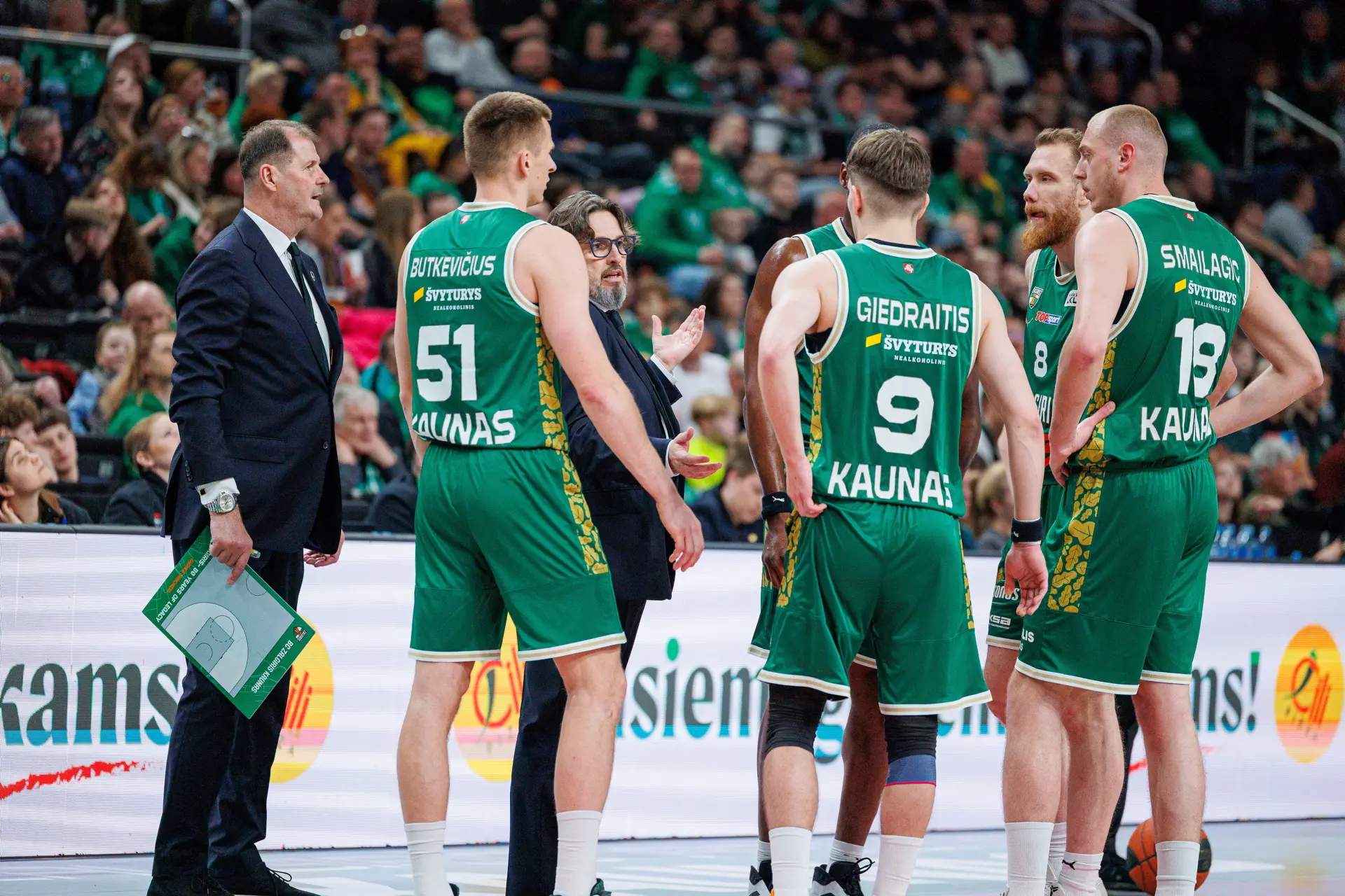 Kauno „Žalgiris“ – Panevėžio „Lietkabelis“ / E. Ovčarenko / BNS nuotr.