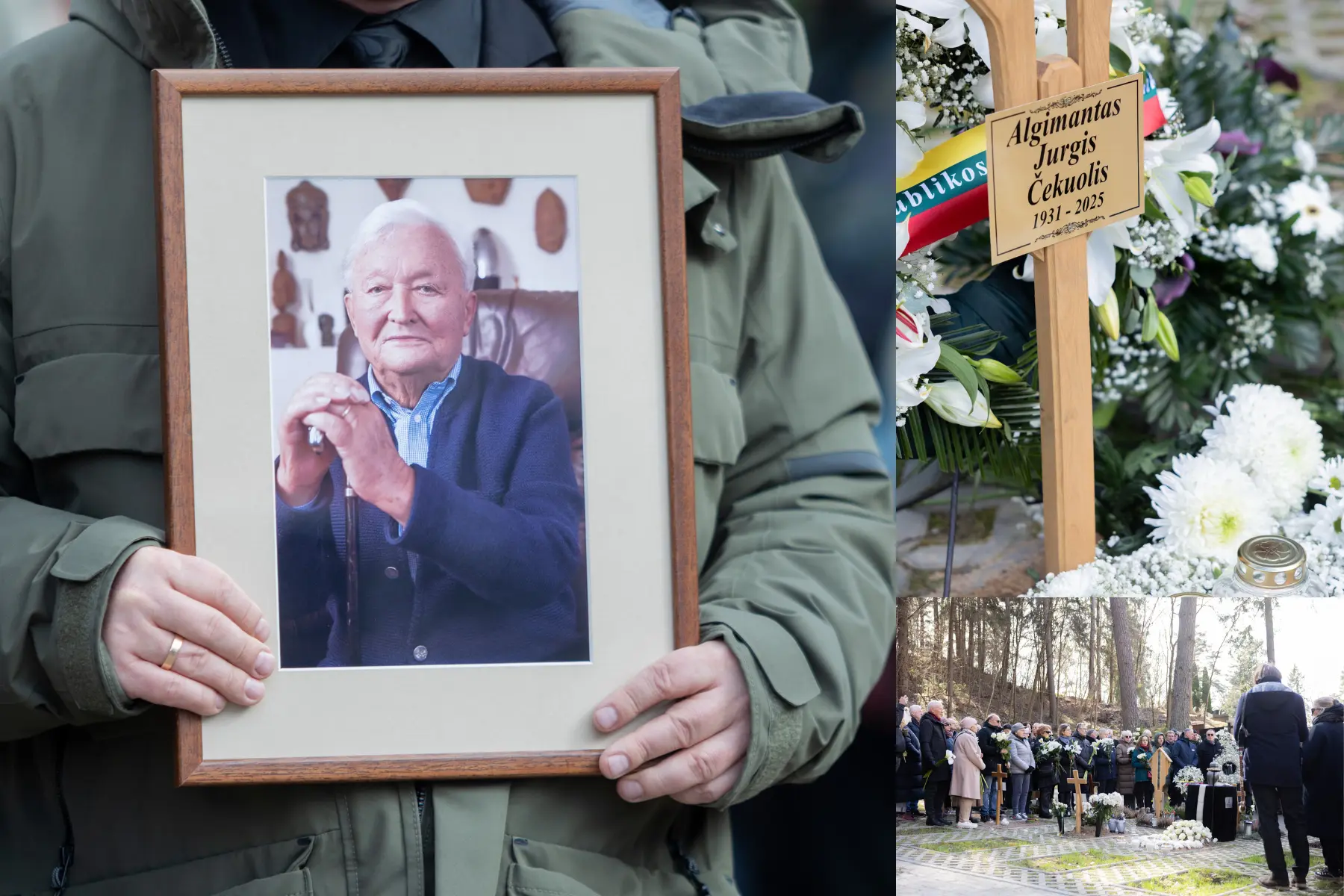 A. Čekuolio laidotuvės