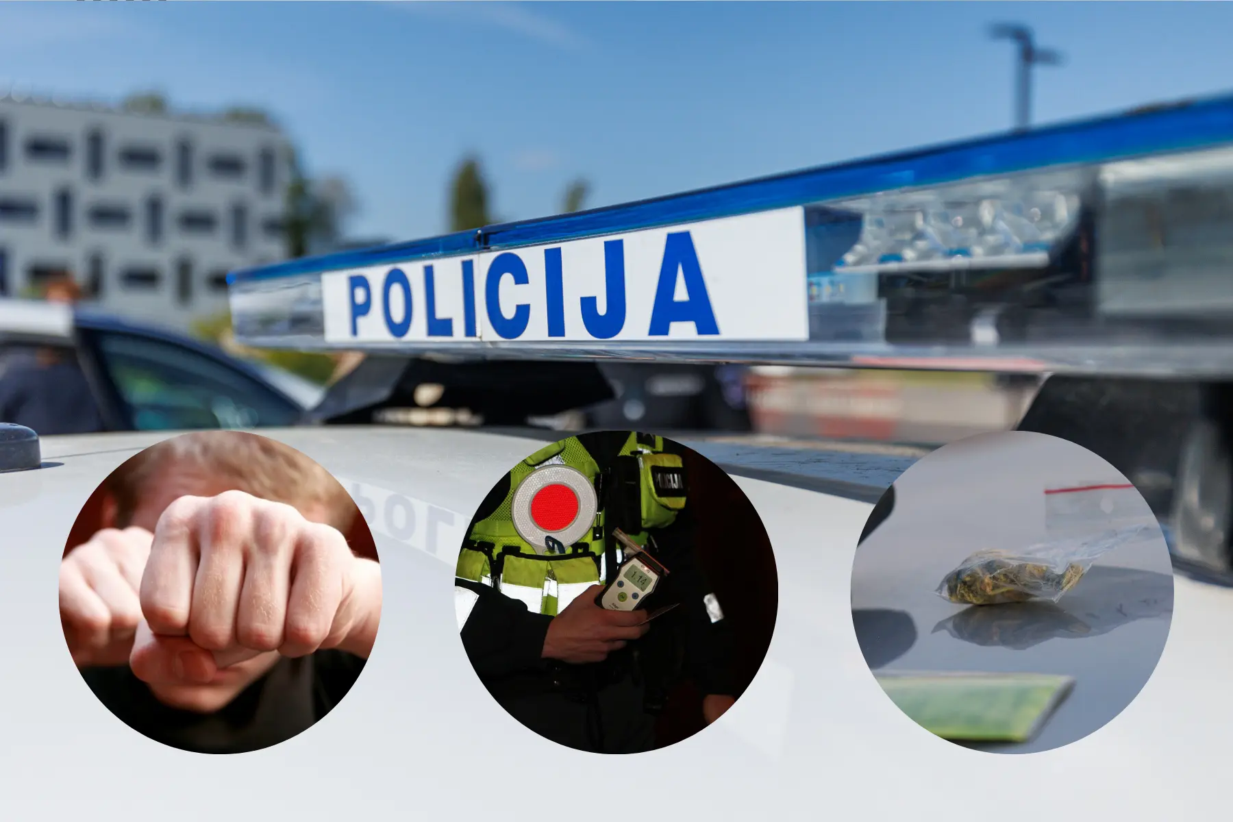 Velykos Kaune: smurtas, girti vairuotojai ir narkotikų radybos