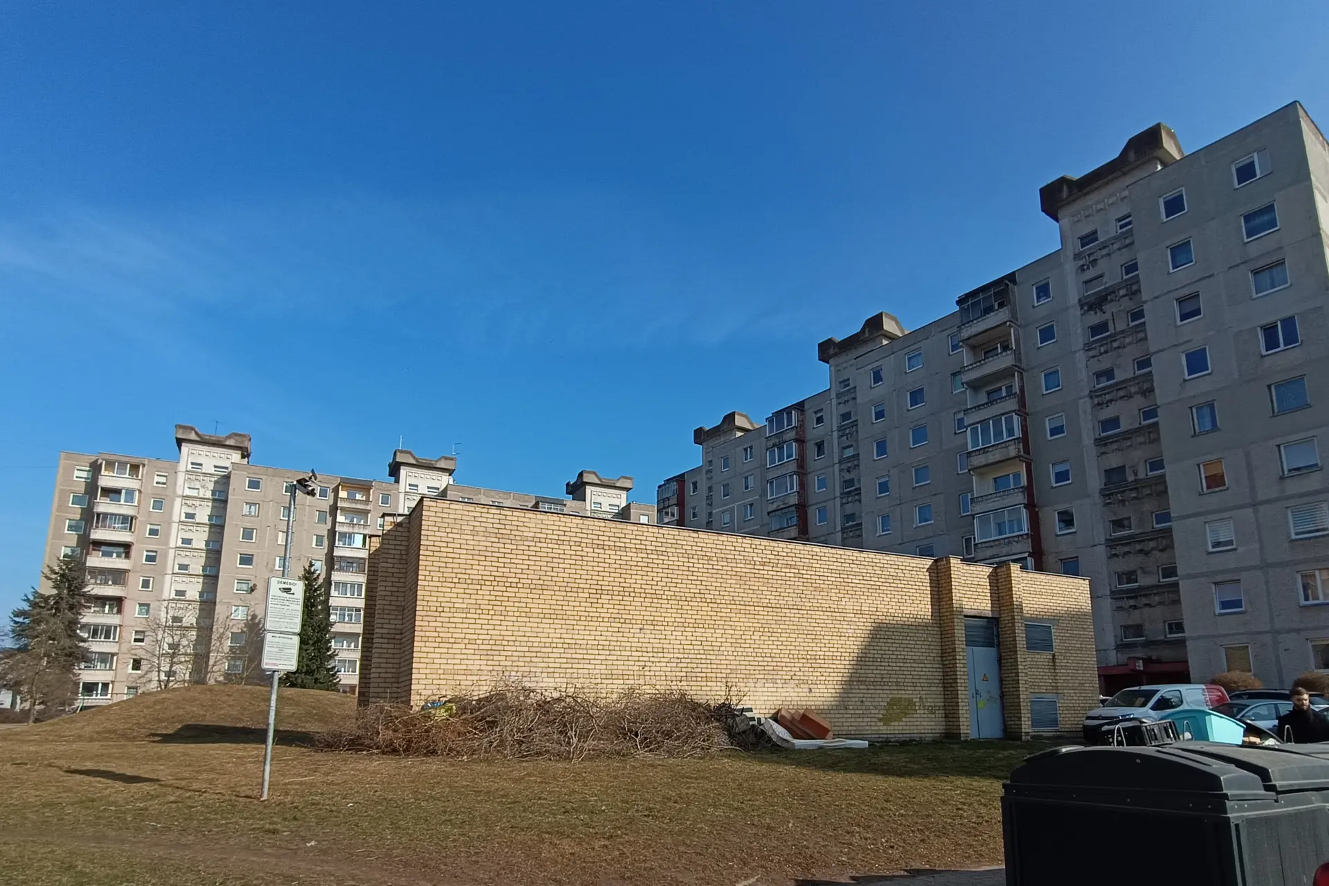Žaliųjų atliekų sąvartynas Baltų pr. / Skaitytojo nuotr.