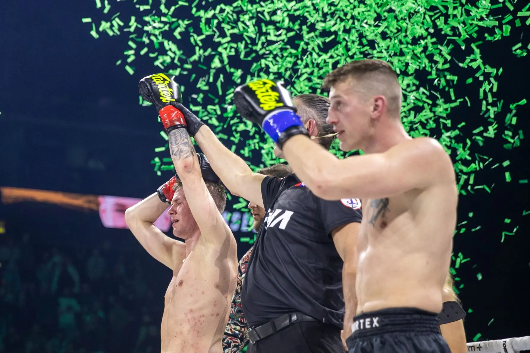 „UTMA 12“: čempioniškoje spartiečių akistatoje – R. Avlasevičiaus pergalė techniniu nokautu