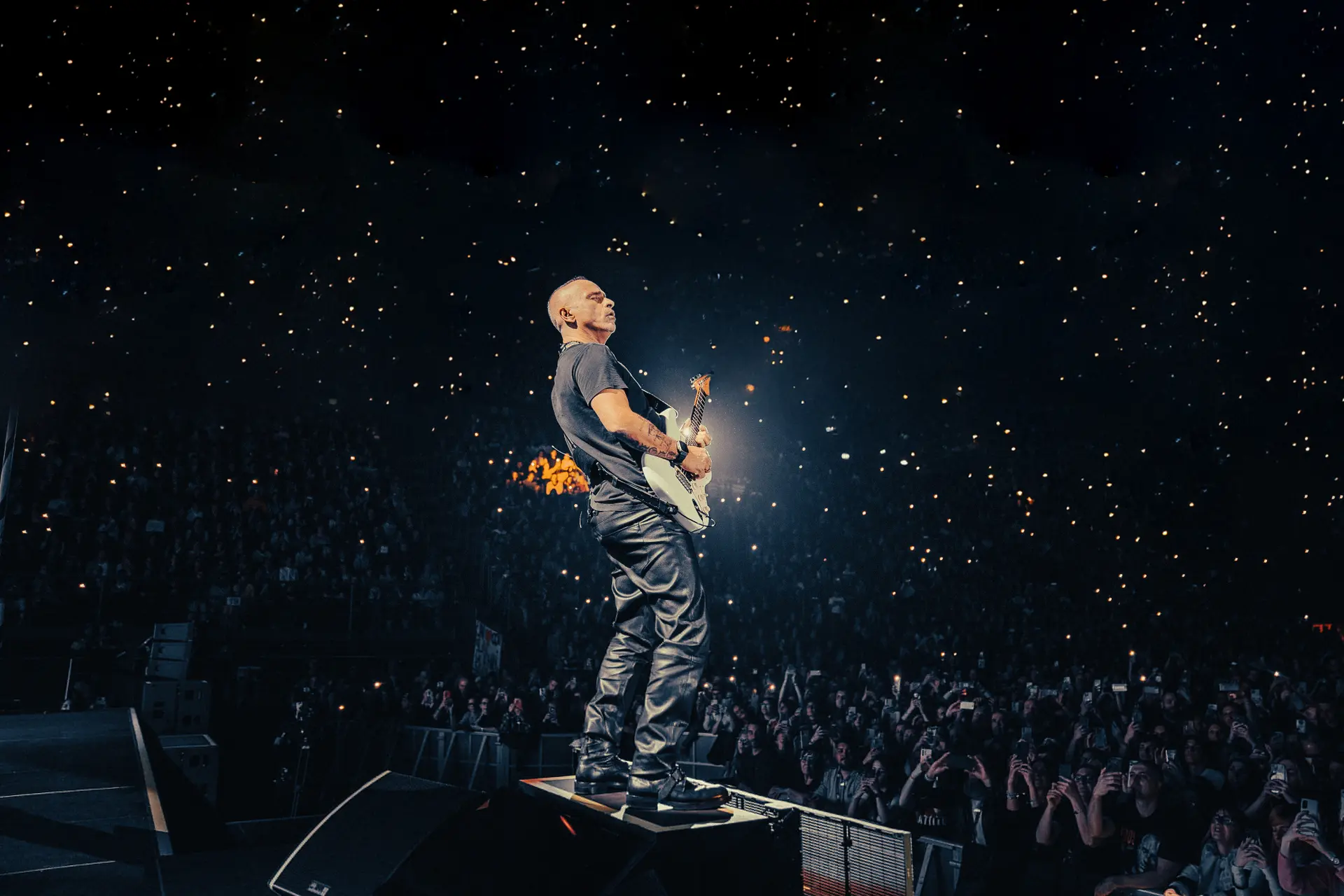Italų muzikos legenda Eros Ramazzotti grįžtą į Kauną / Organizatorių nuotr.