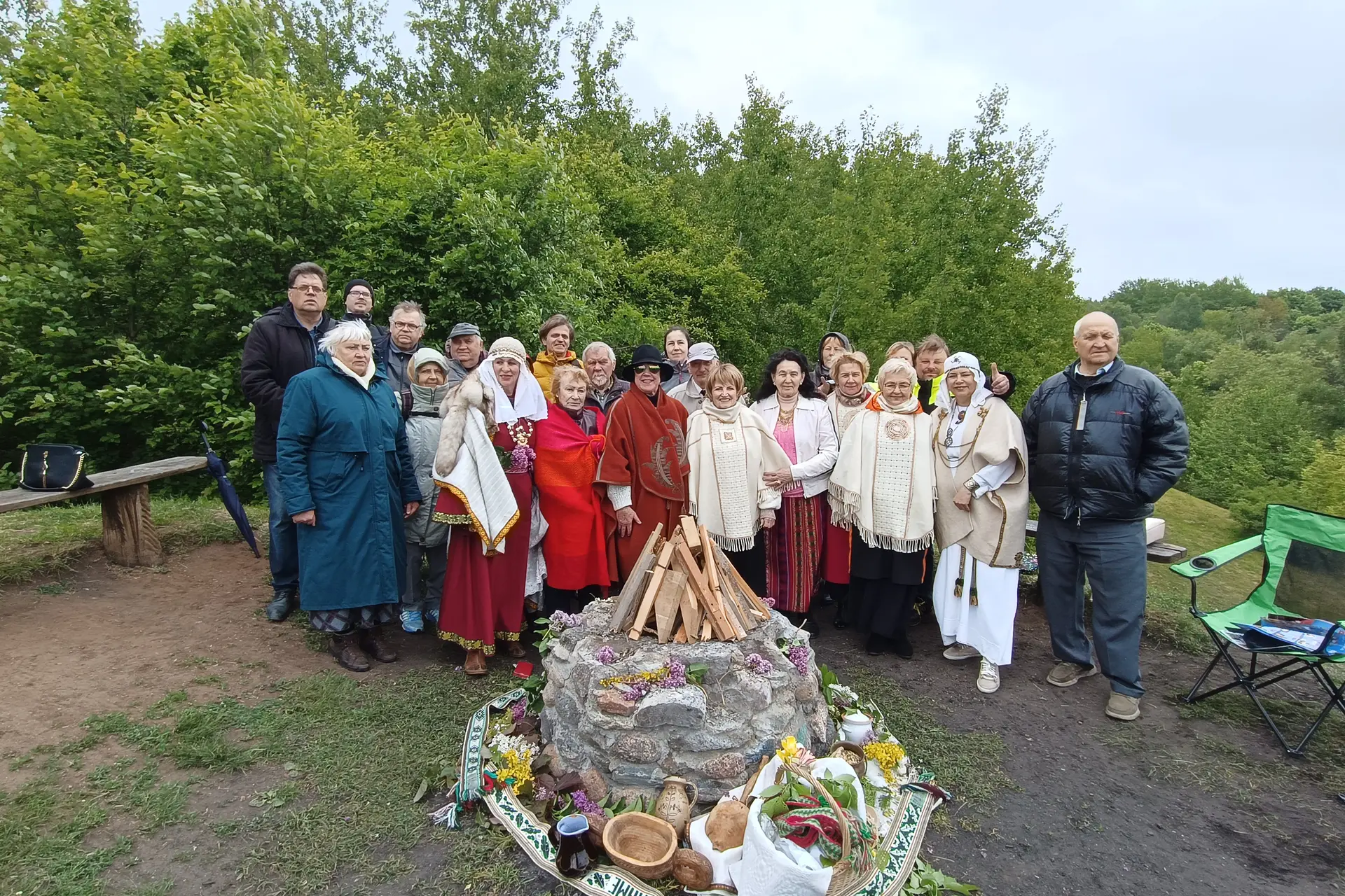Tradiciškai paminėta lietuvių meilės deivės Mildos šventė / Organizatorių nuotr.