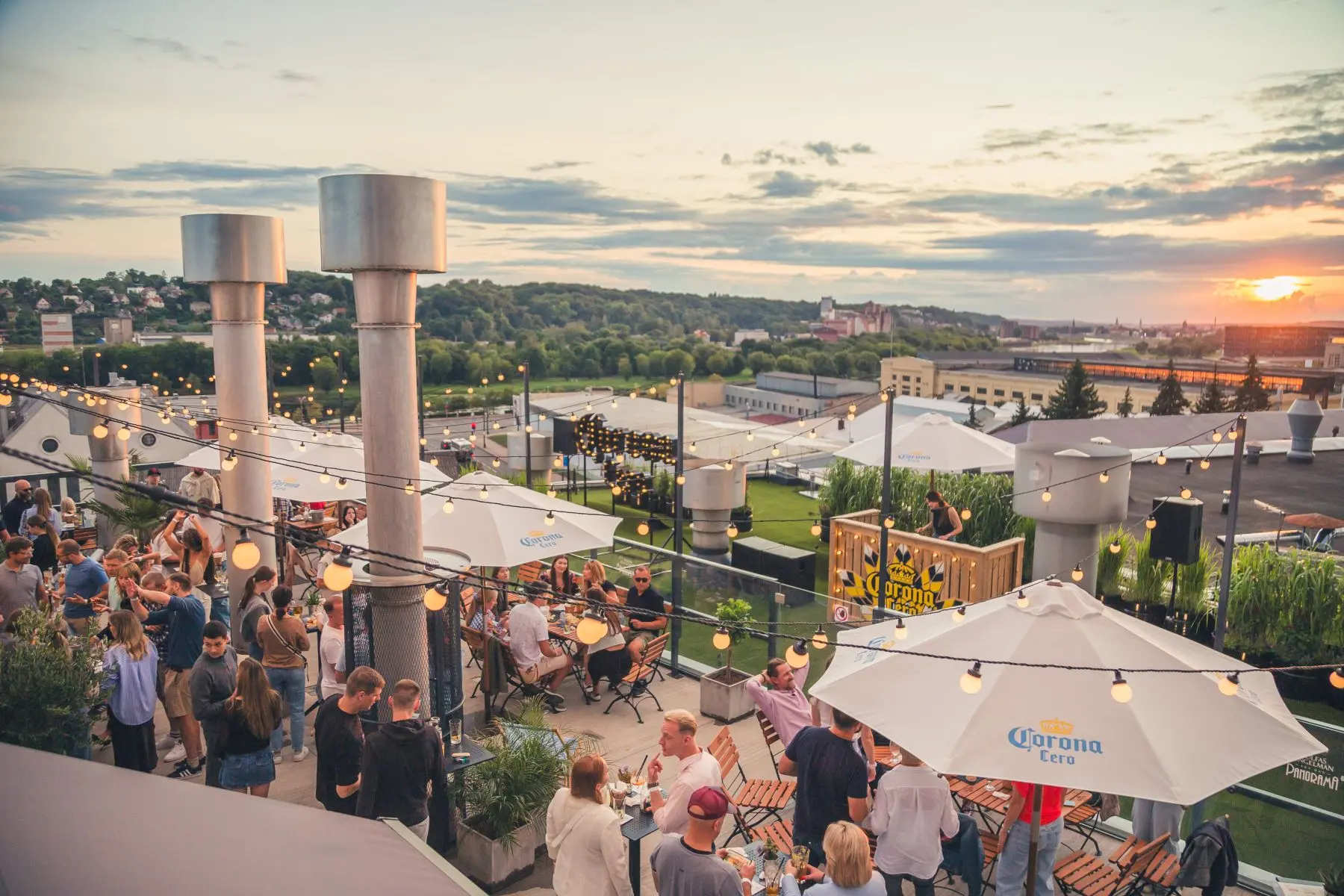 „Panorama Skybar“ erdvė / I. Gaižausko nuotr.