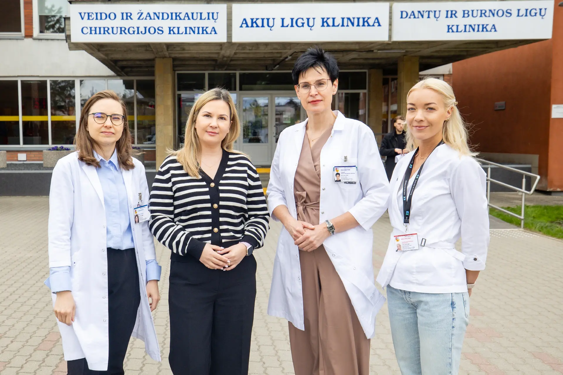 Dėka Kauno klinikų gydytojų Milda vėl mato pasaulį / Kauno klinikų nuotr.