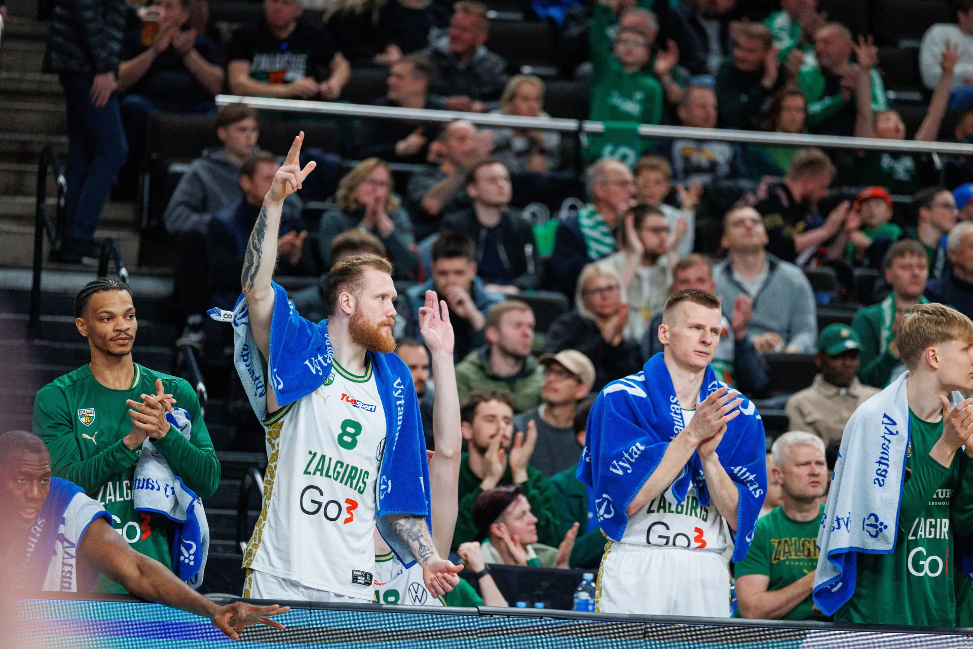 Kauno „Žalgiris“ – Vilniaus „Wolves“ / E. Ovčarenko / BNS nuotr.