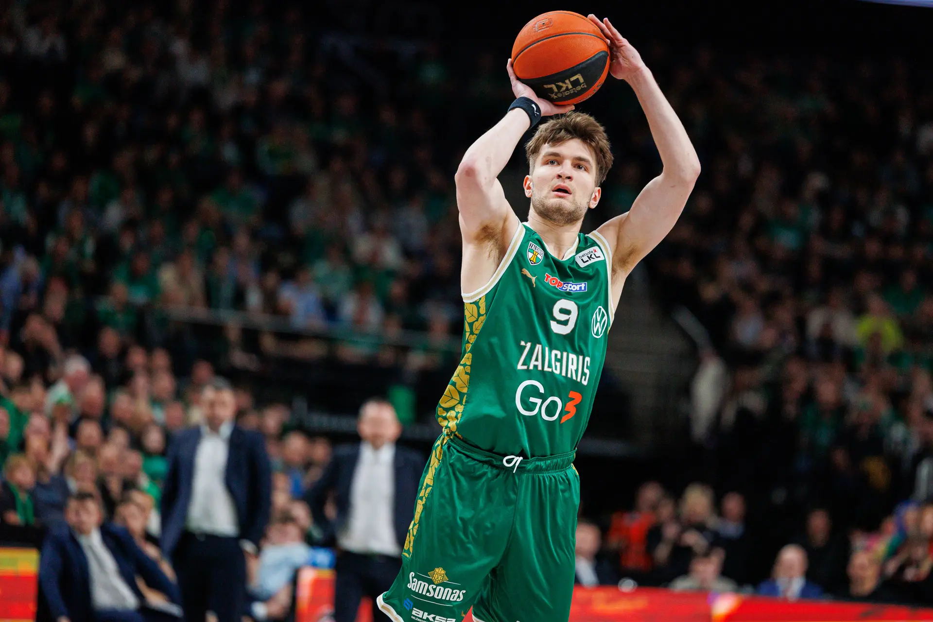 LKL rungtynėse Kaune susitiko Kauno „Žalgiris“ ir Vilniaus „Rytas“ / E. Ovčarenko/BNS nuotr.